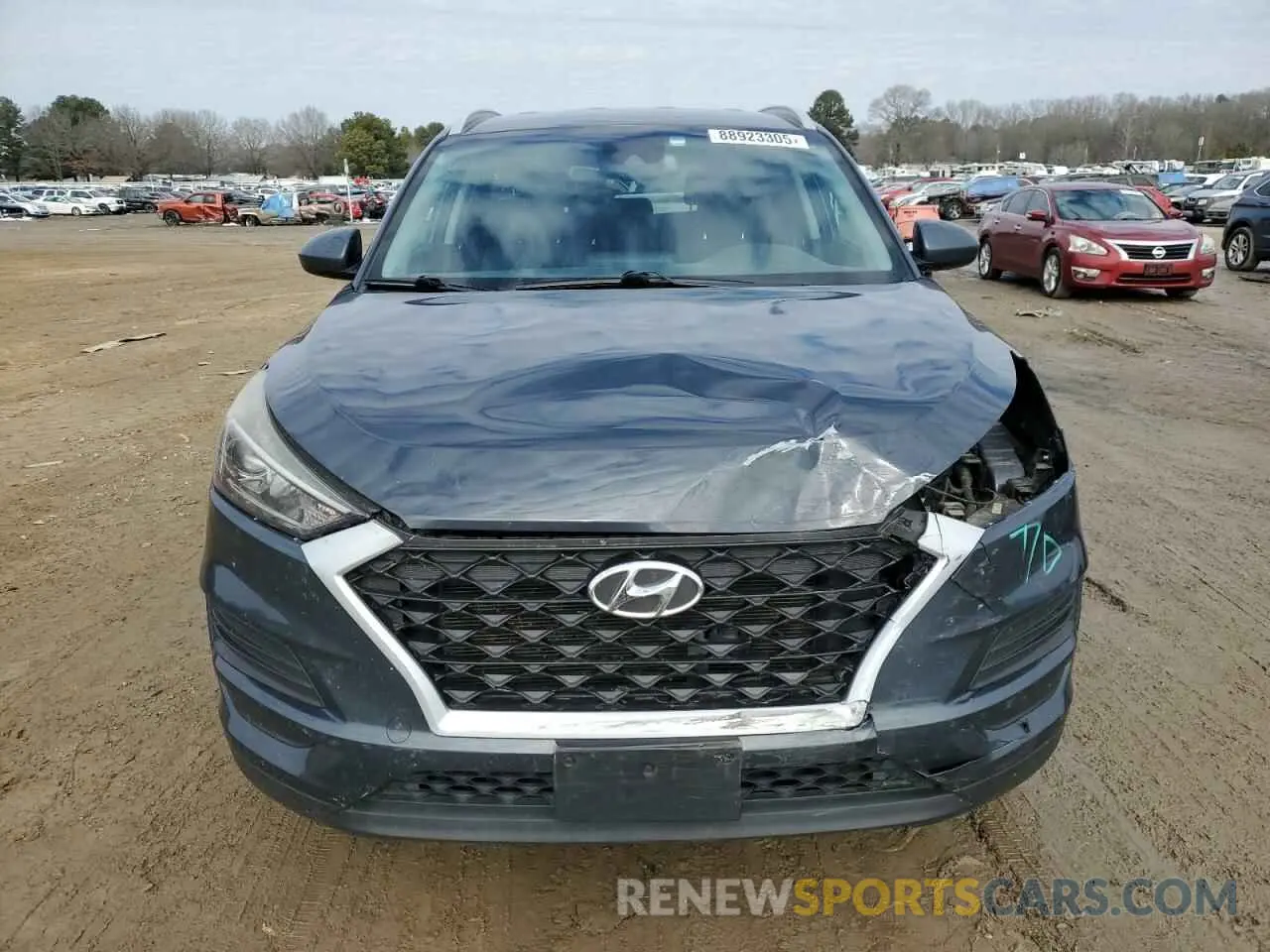 5 Photograph of a damaged car KM8J33A43LU103212 HYUNDAI TUCSON 2020