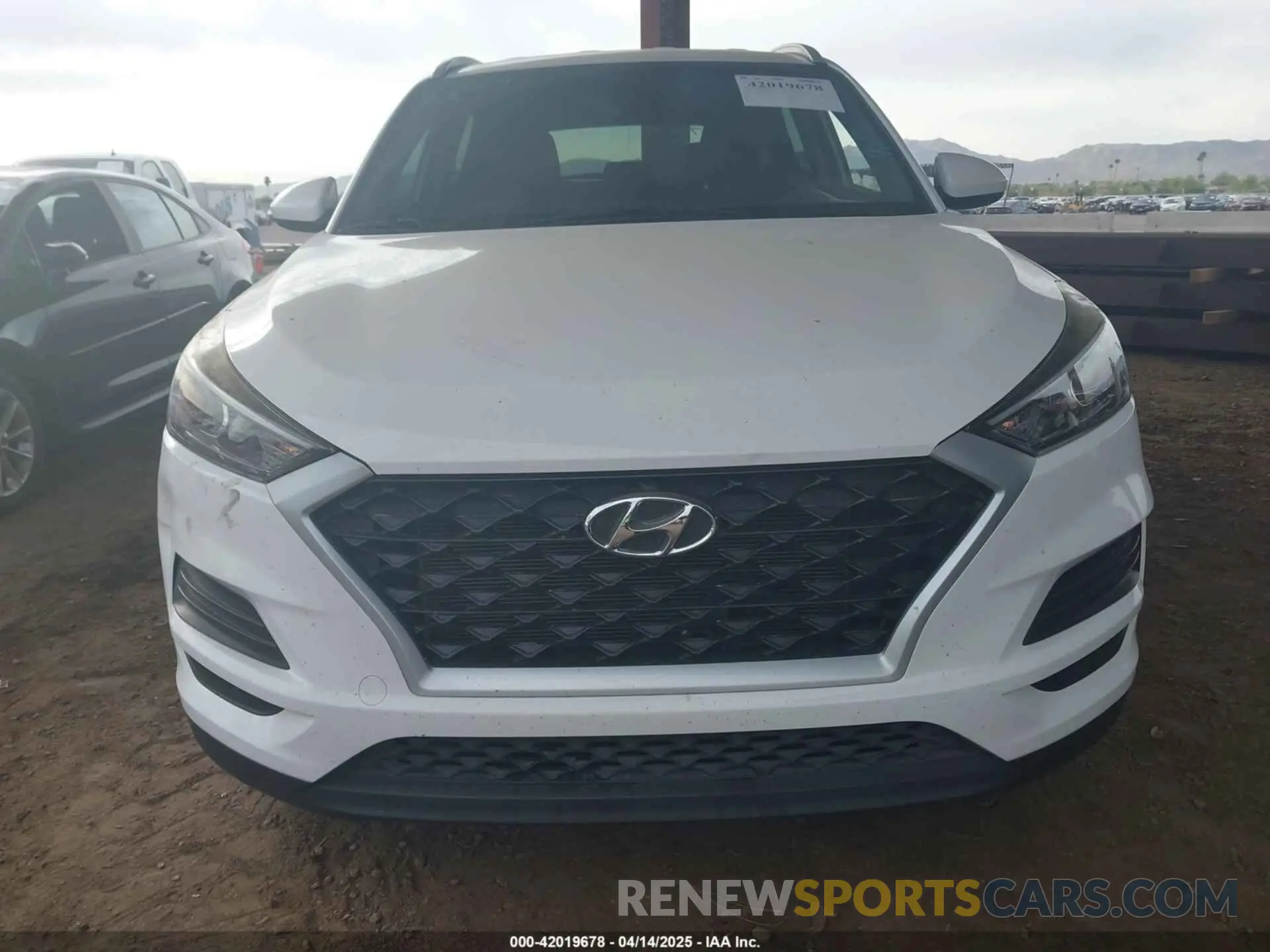 12 Photograph of a damaged car KM8J33A43LU114954 HYUNDAI TUCSON 2020
