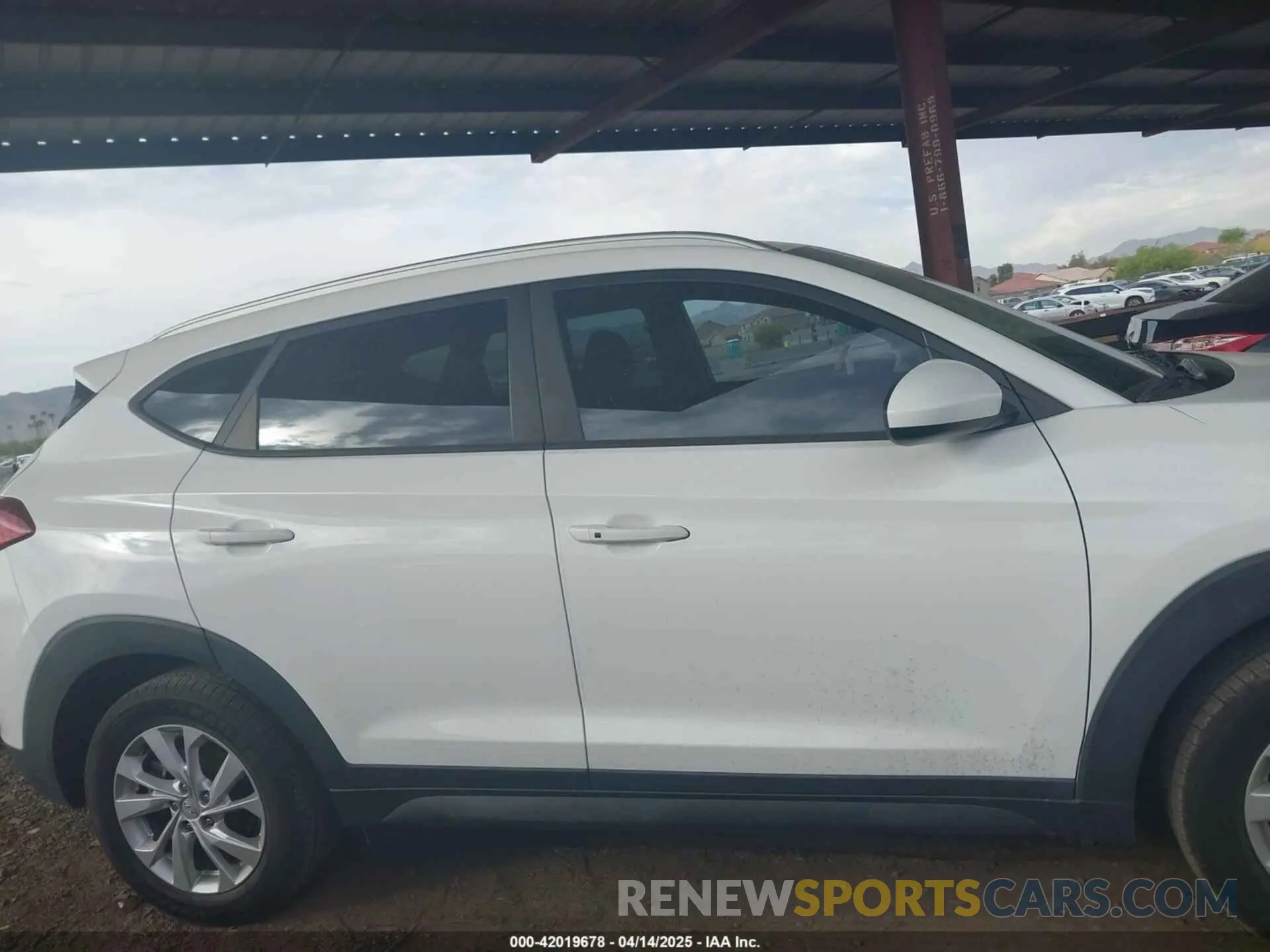 13 Photograph of a damaged car KM8J33A43LU114954 HYUNDAI TUCSON 2020