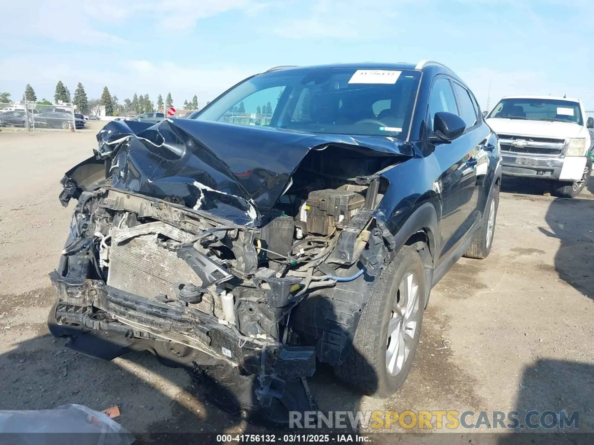 2 Photograph of a damaged car KM8J33A43LU168609 HYUNDAI TUCSON 2020