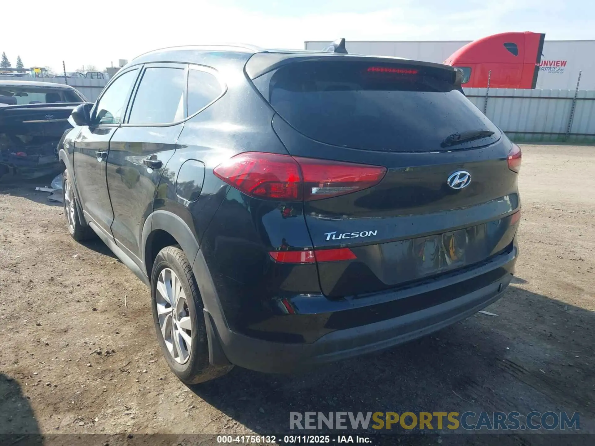 3 Photograph of a damaged car KM8J33A43LU168609 HYUNDAI TUCSON 2020