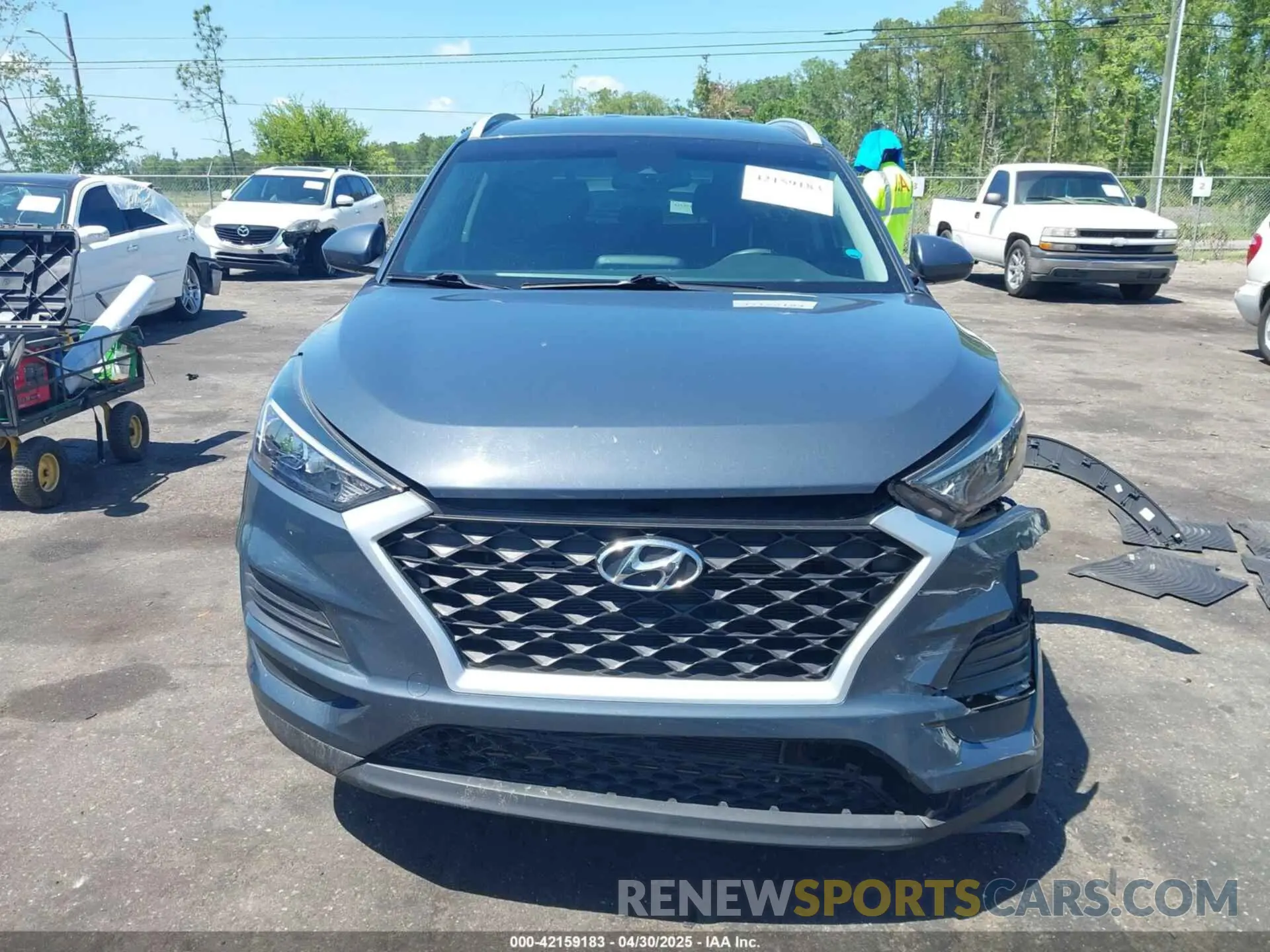 12 Photograph of a damaged car KM8J33A44LU192708 HYUNDAI TUCSON 2020