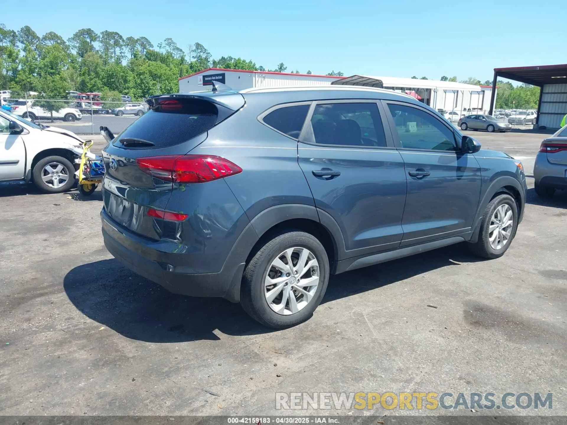 4 Photograph of a damaged car KM8J33A44LU192708 HYUNDAI TUCSON 2020