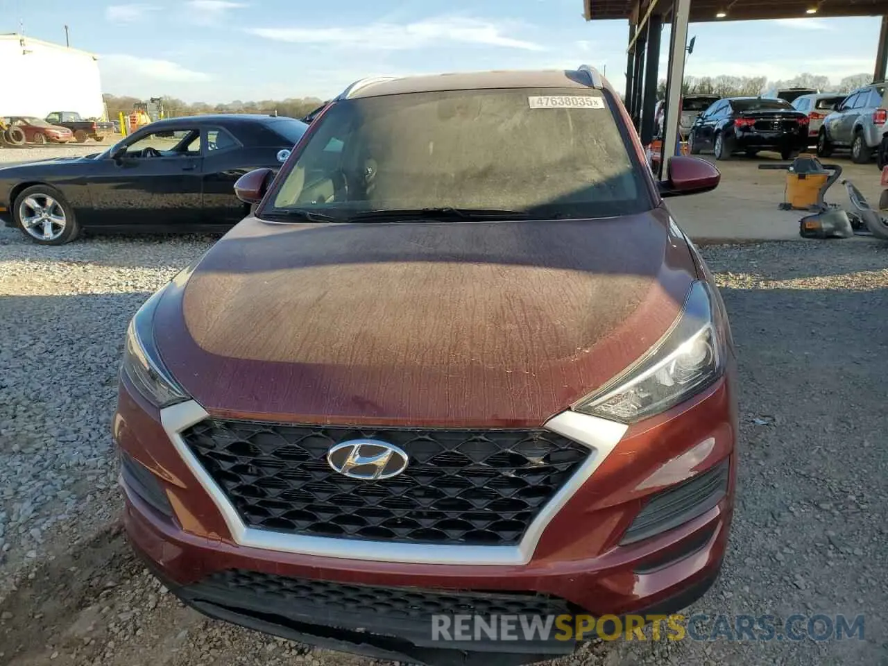 5 Photograph of a damaged car KM8J33A44LU251871 HYUNDAI TUCSON 2020