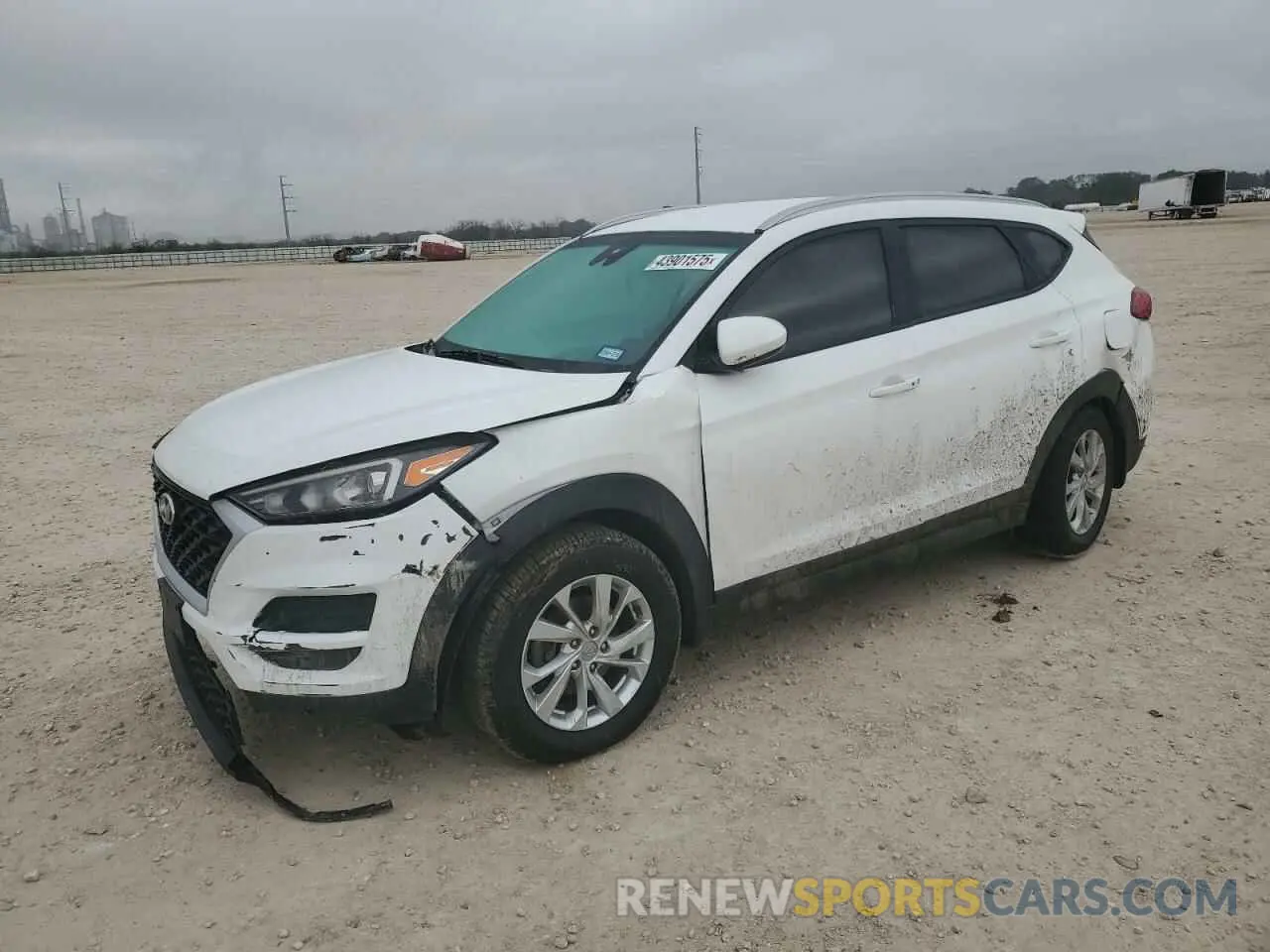 1 Photograph of a damaged car KM8J33A45LU201903 HYUNDAI TUCSON 2020