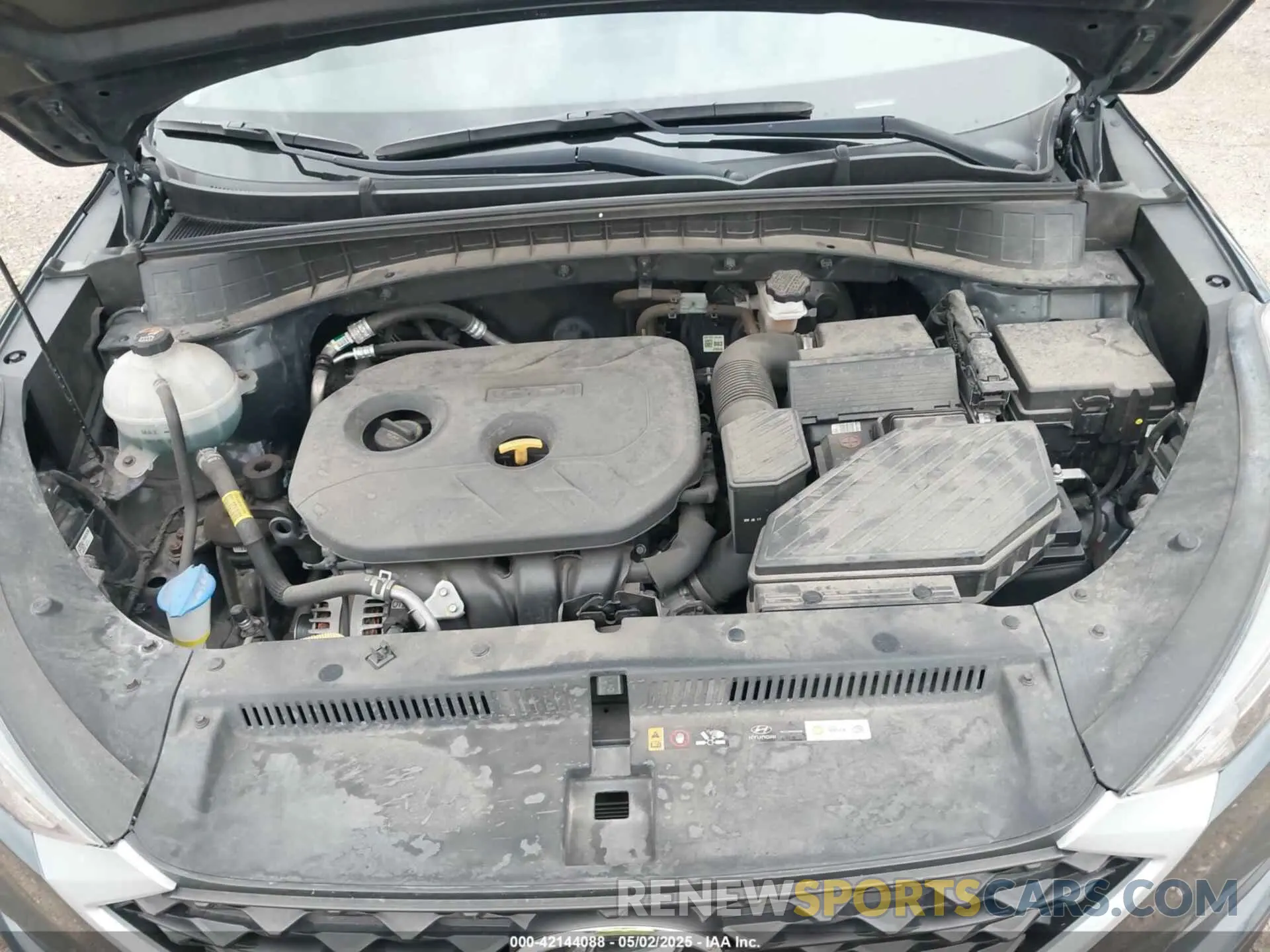 10 Photograph of a damaged car KM8J33A46LU129707 HYUNDAI TUCSON 2020
