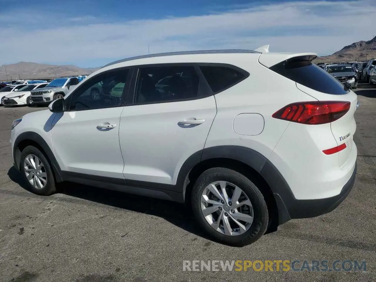 2 Photograph of a damaged car KM8J33A46LU151142 HYUNDAI TUCSON 2020
