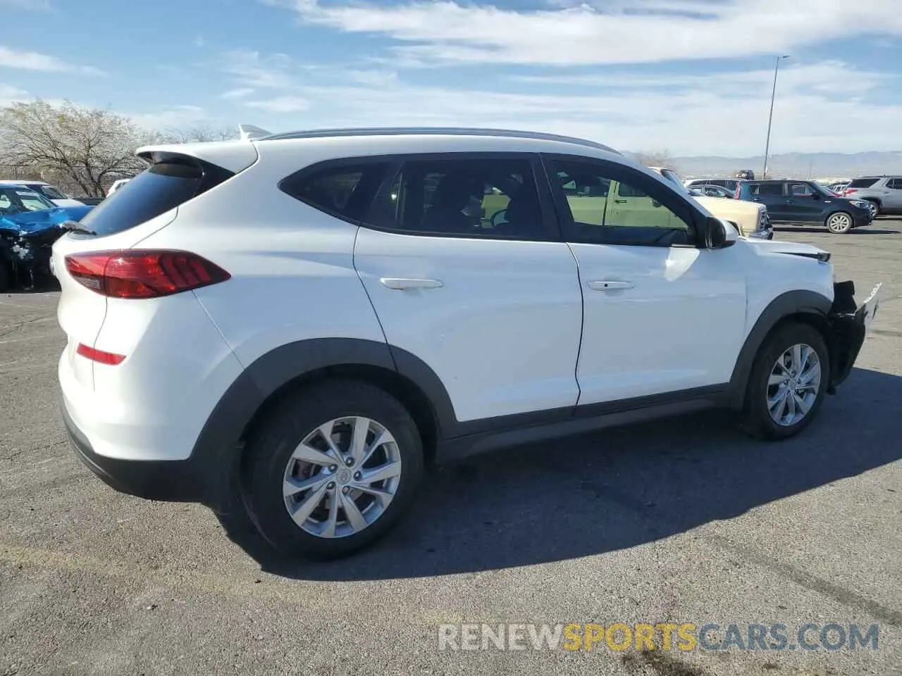3 Photograph of a damaged car KM8J33A46LU151142 HYUNDAI TUCSON 2020
