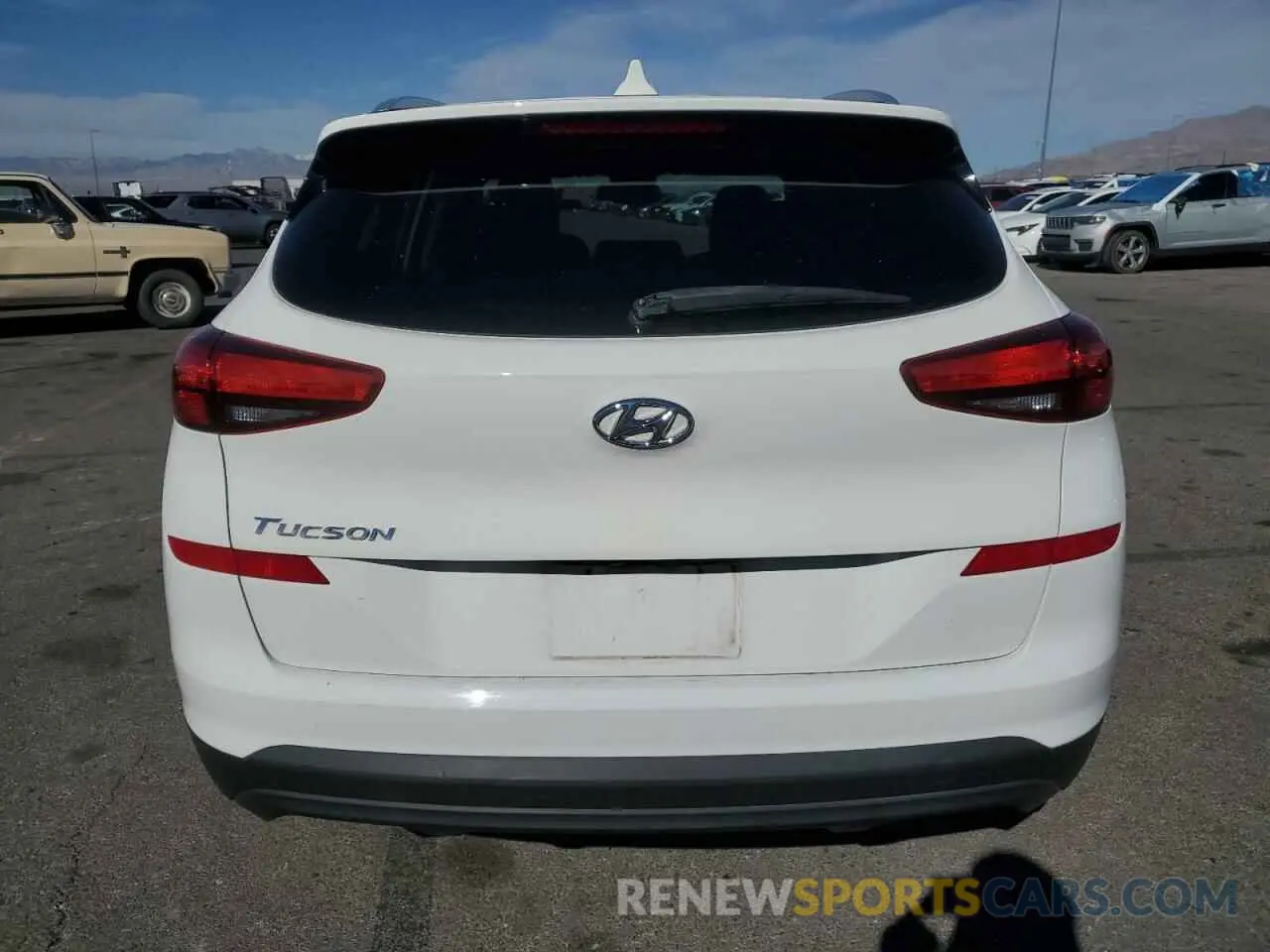 6 Photograph of a damaged car KM8J33A46LU151142 HYUNDAI TUCSON 2020