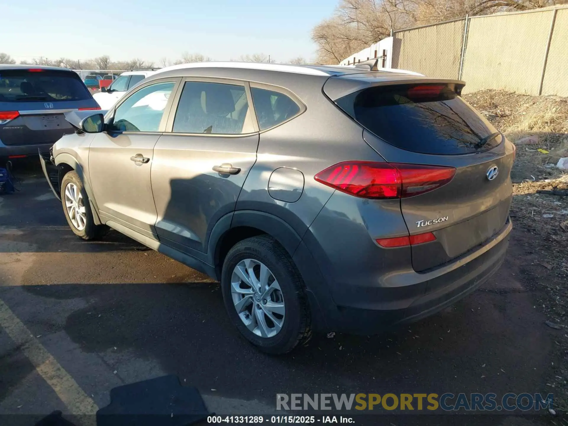 3 Photograph of a damaged car KM8J33A46LU160018 HYUNDAI TUCSON 2020