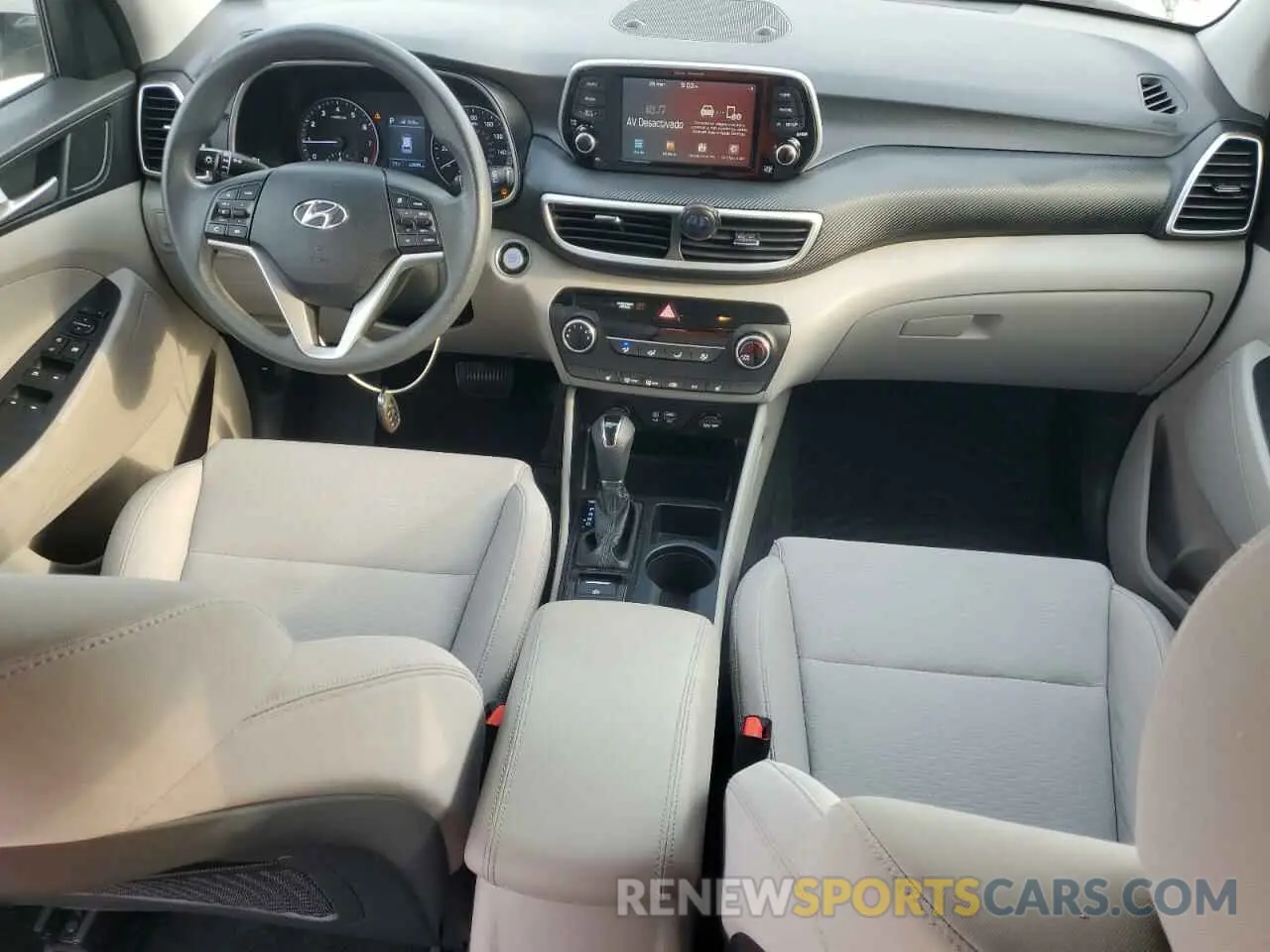 8 Photograph of a damaged car KM8J33A47LU272312 HYUNDAI TUCSON 2020