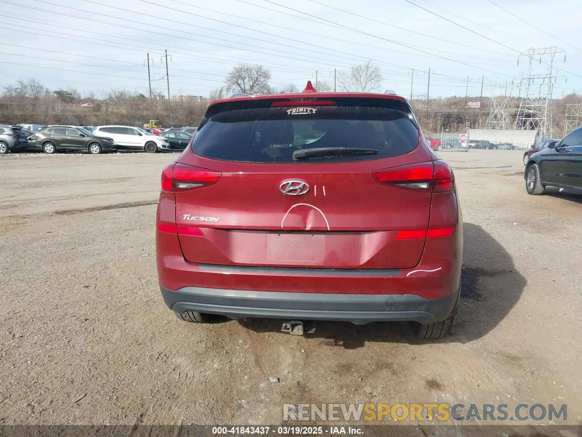 17 Photograph of a damaged car KM8J33A48LU097116 HYUNDAI TUCSON 2020