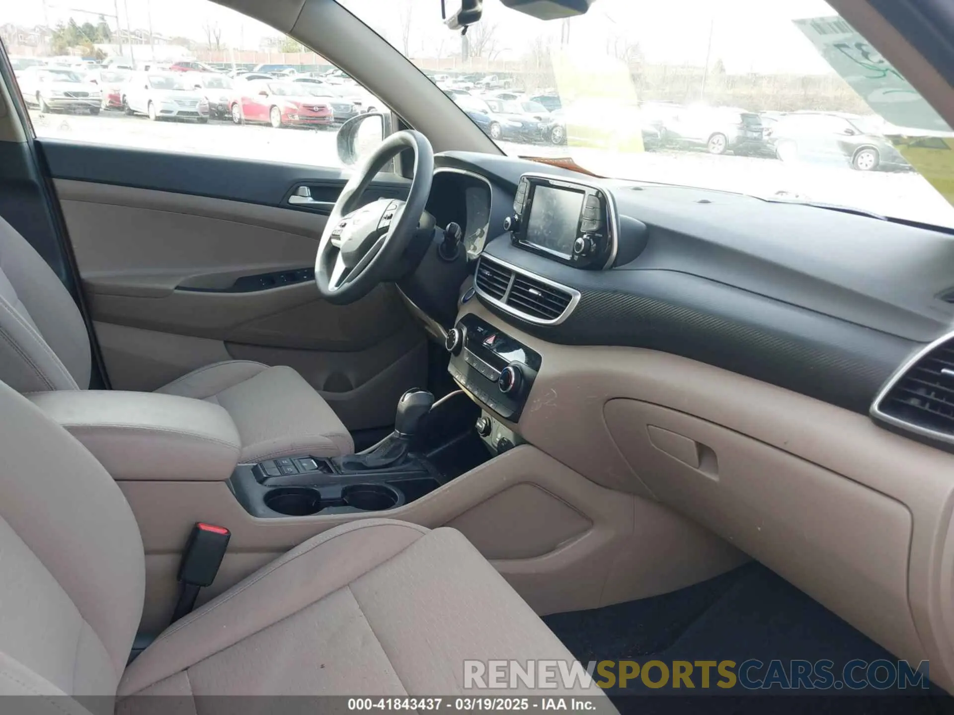 5 Photograph of a damaged car KM8J33A48LU097116 HYUNDAI TUCSON 2020