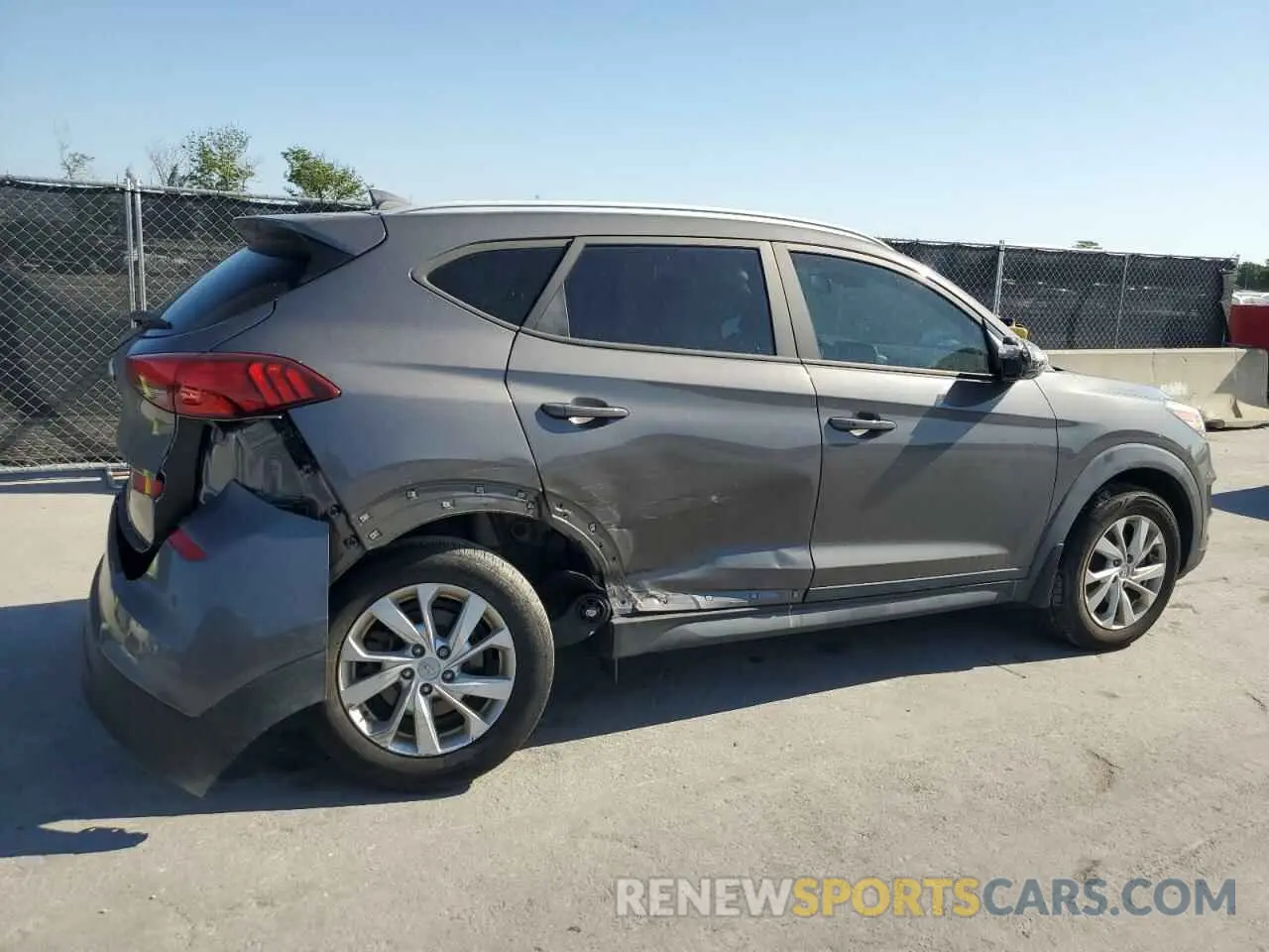 3 Photograph of a damaged car KM8J33A48LU123701 HYUNDAI TUCSON 2020