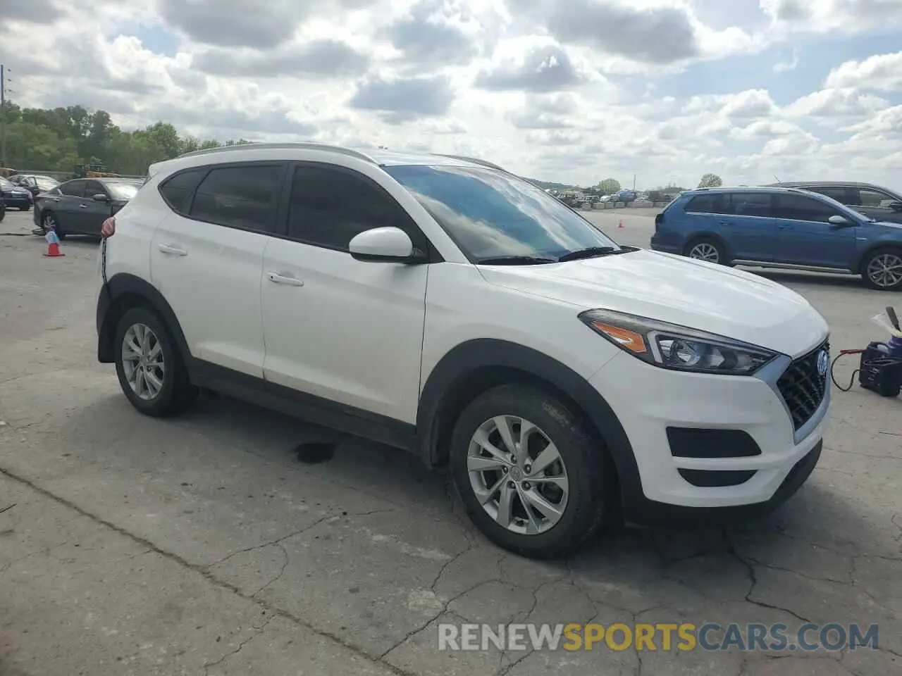 4 Photograph of a damaged car KM8J33A48LU134682 HYUNDAI TUCSON 2020