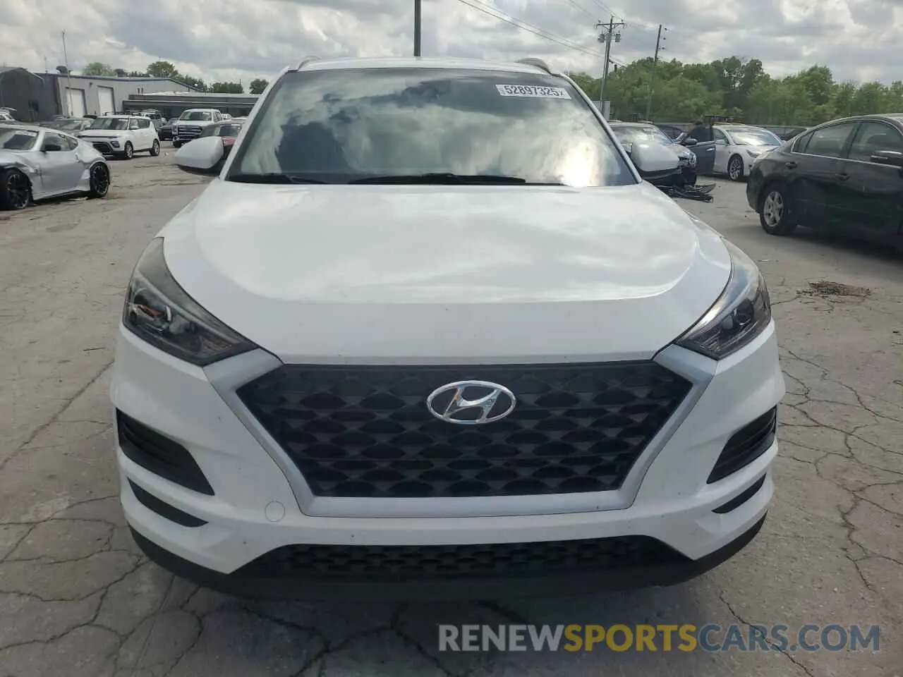 5 Photograph of a damaged car KM8J33A48LU134682 HYUNDAI TUCSON 2020