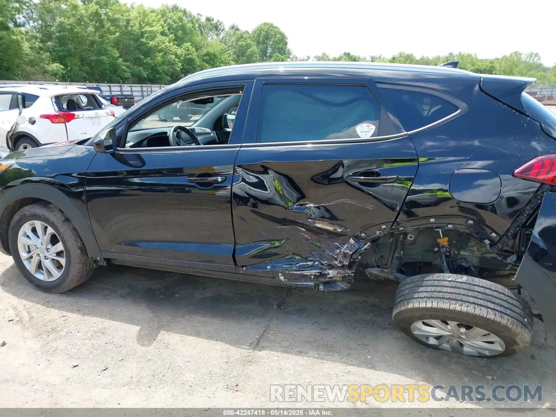 14 Photograph of a damaged car KM8J33A48LU168265 HYUNDAI TUCSON 2020