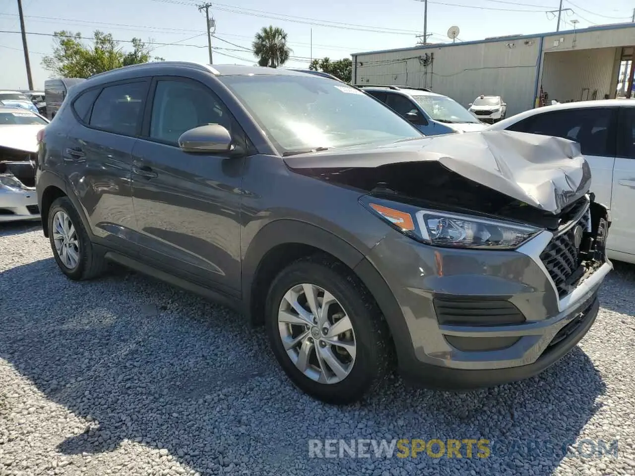 4 Photograph of a damaged car KM8J33A49LU165441 HYUNDAI TUCSON 2020