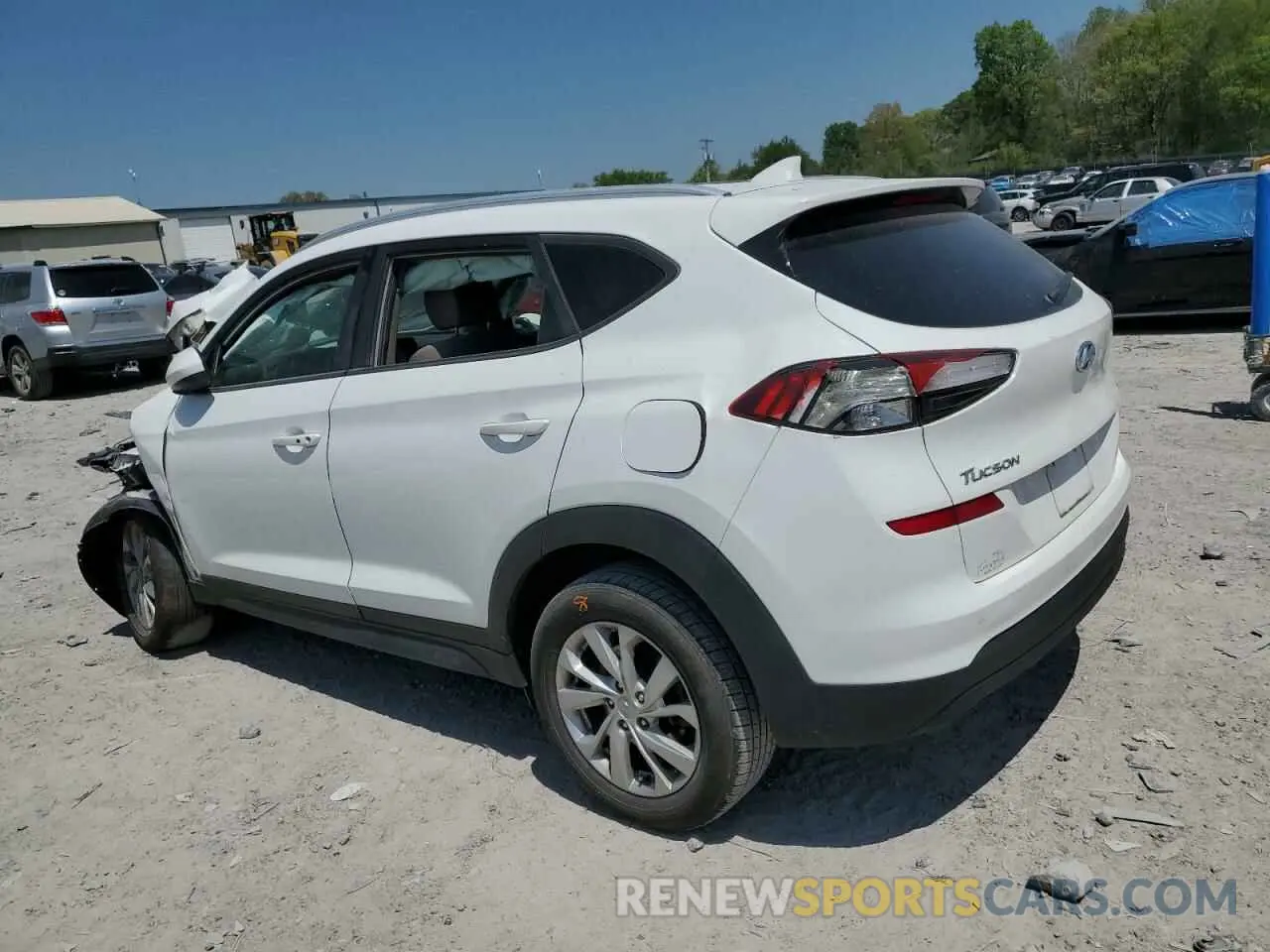2 Photograph of a damaged car KM8J33A4XLU094346 HYUNDAI TUCSON 2020