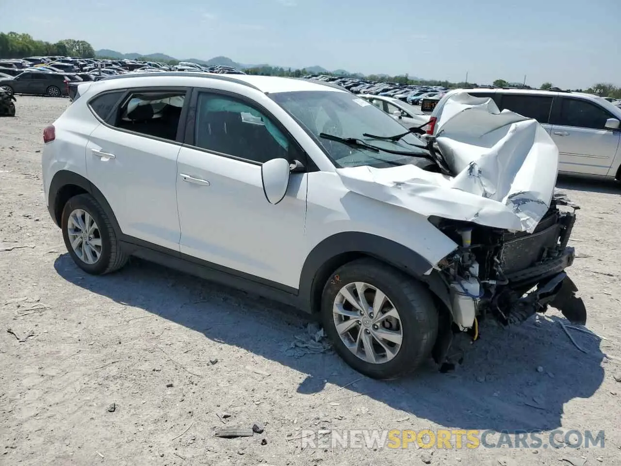 4 Photograph of a damaged car KM8J33A4XLU094346 HYUNDAI TUCSON 2020