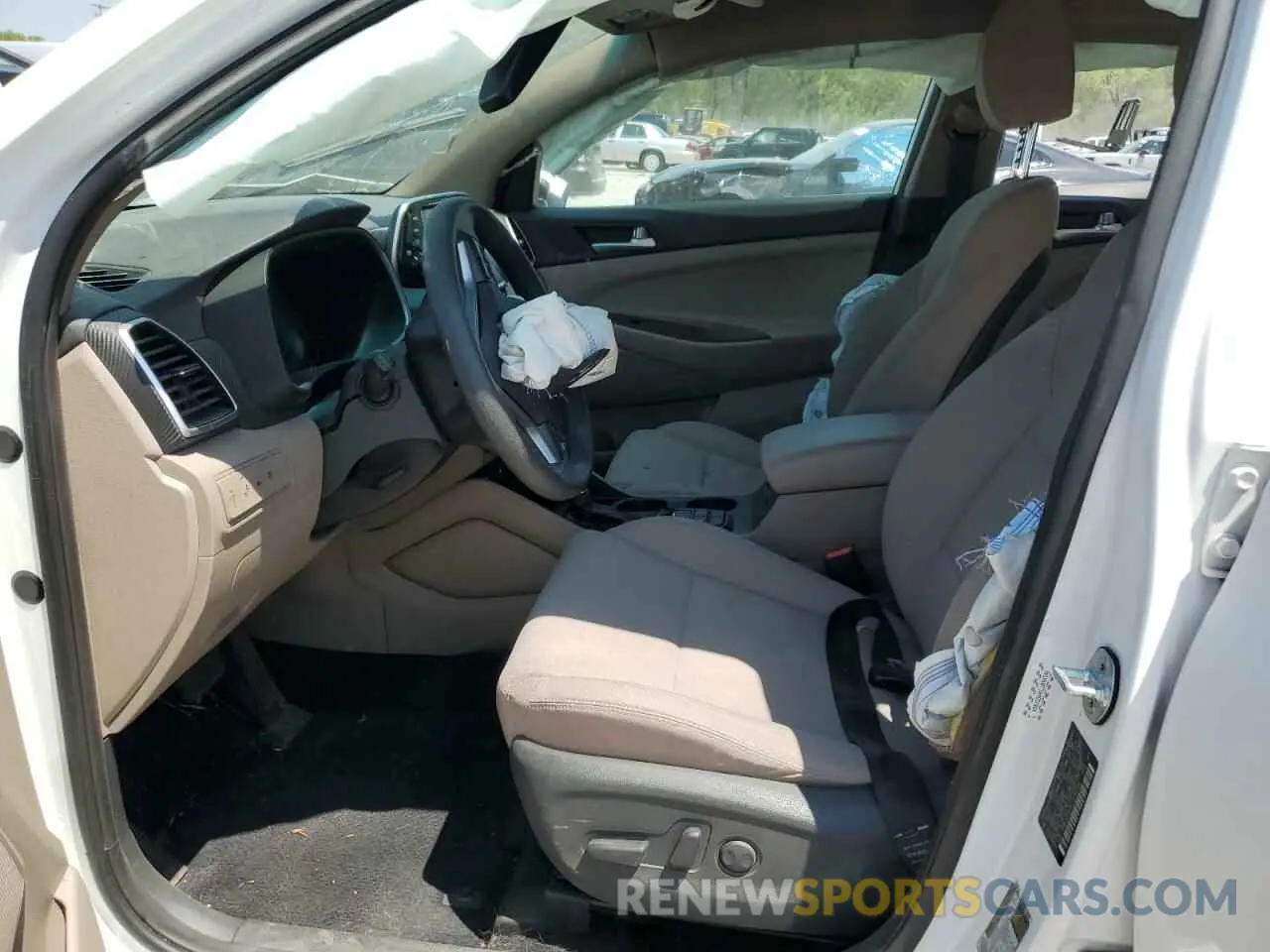 7 Photograph of a damaged car KM8J33A4XLU094346 HYUNDAI TUCSON 2020