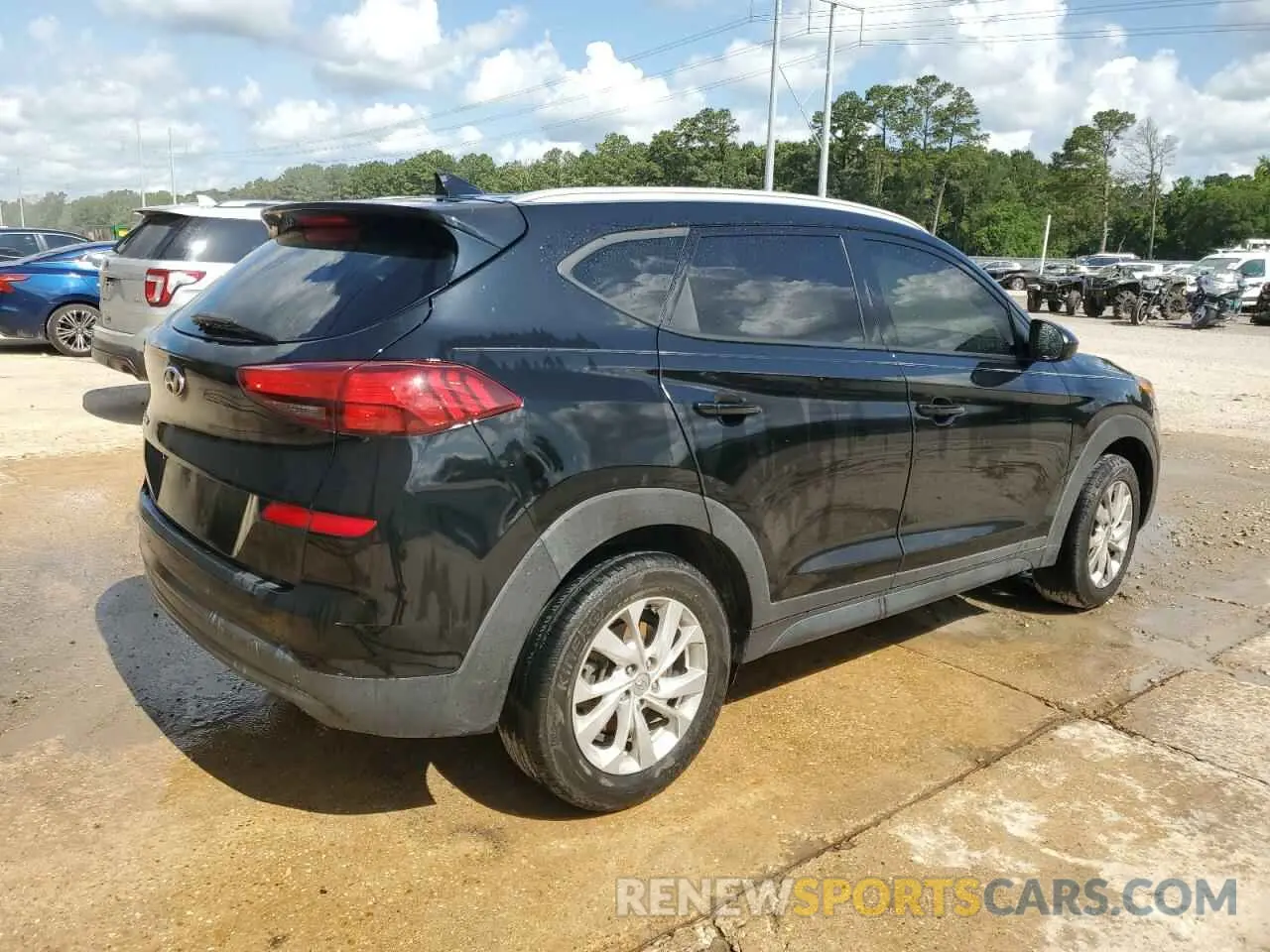 3 Photograph of a damaged car KM8J33A4XLU111534 HYUNDAI TUCSON 2020