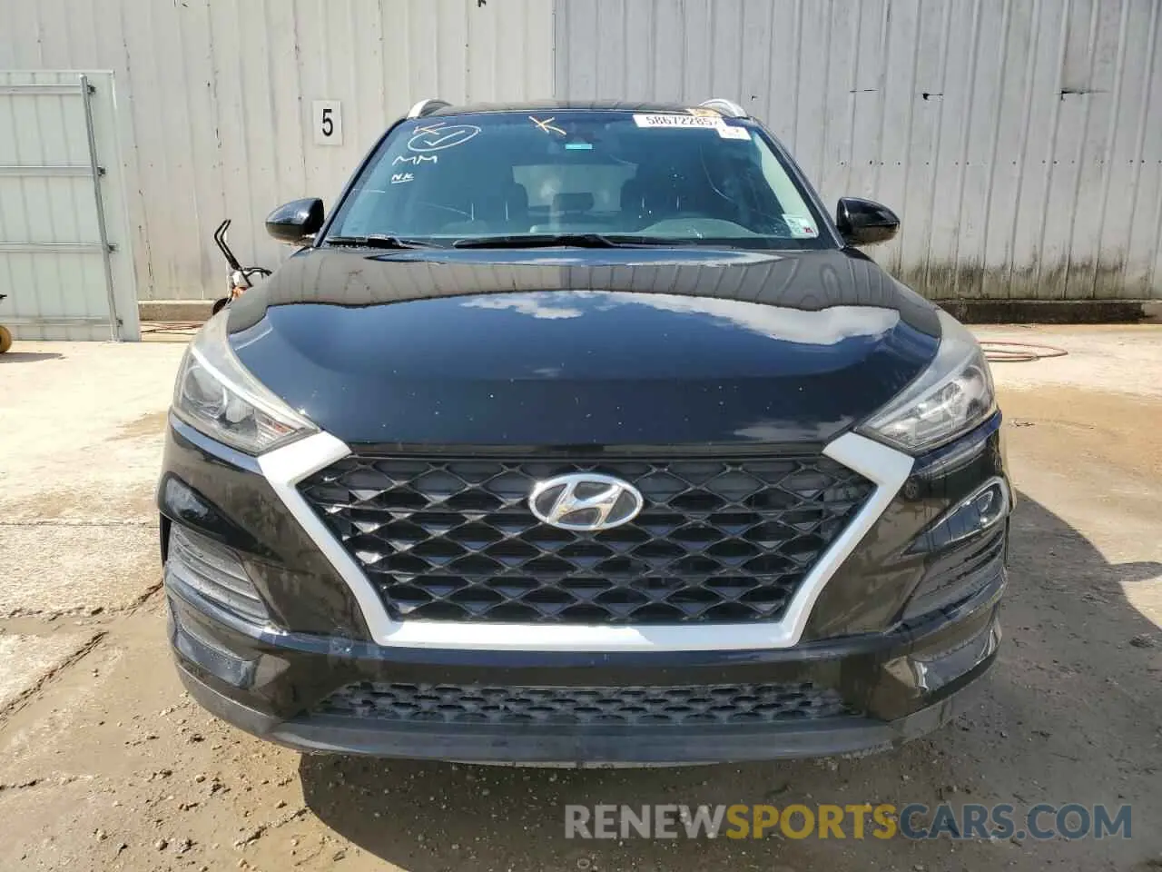 5 Photograph of a damaged car KM8J33A4XLU111534 HYUNDAI TUCSON 2020