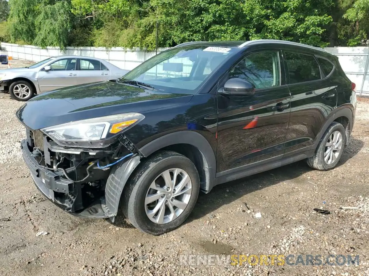 1 Photograph of a damaged car KM8J33A4XLU114272 HYUNDAI TUCSON 2020
