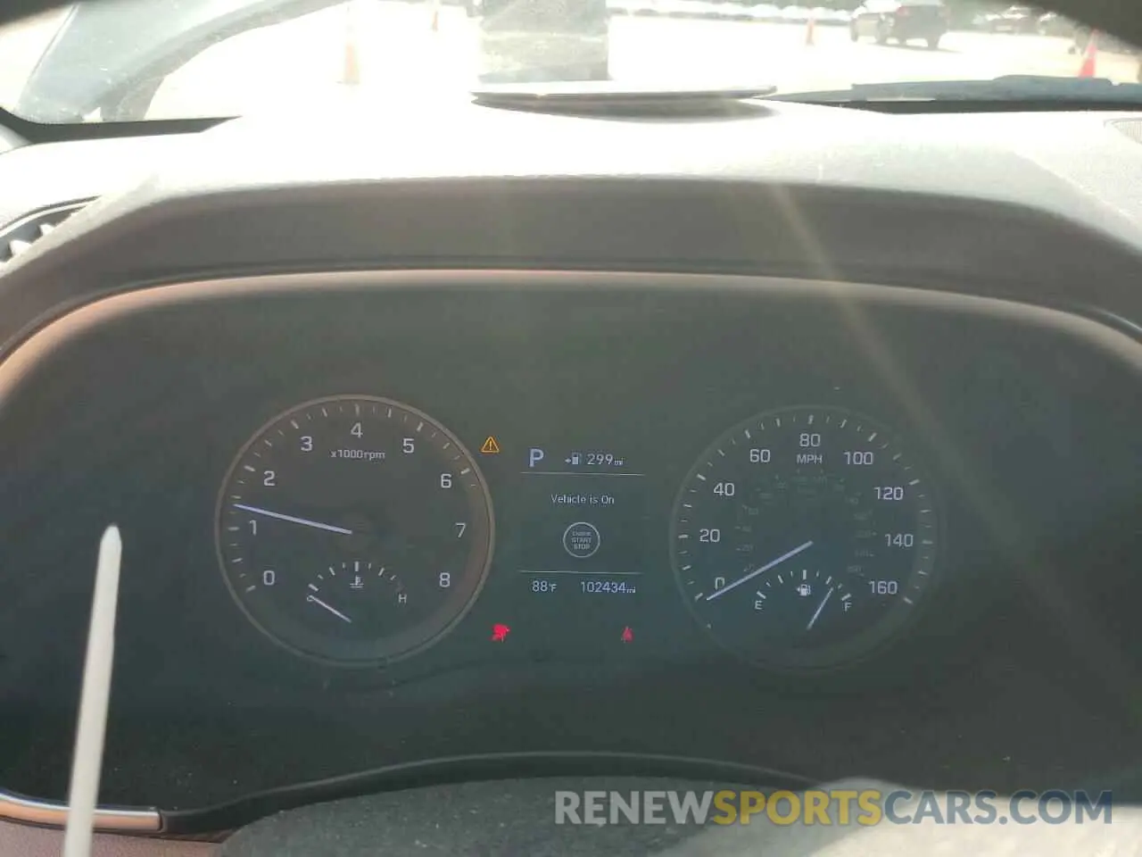 9 Photograph of a damaged car KM8J33A4XLU114272 HYUNDAI TUCSON 2020