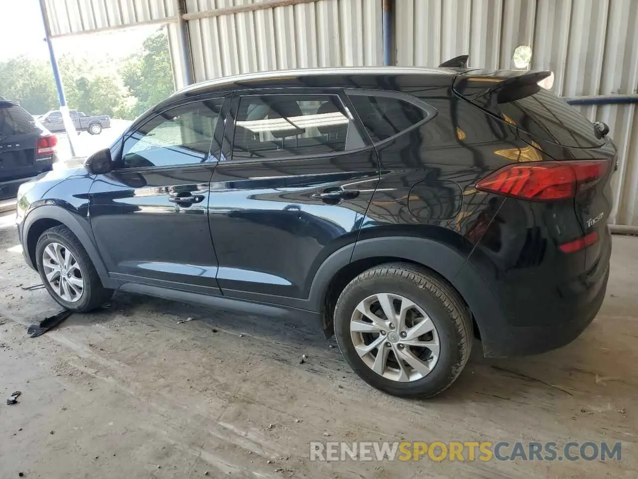 2 Photograph of a damaged car KM8J33A4XLU141844 HYUNDAI TUCSON 2020