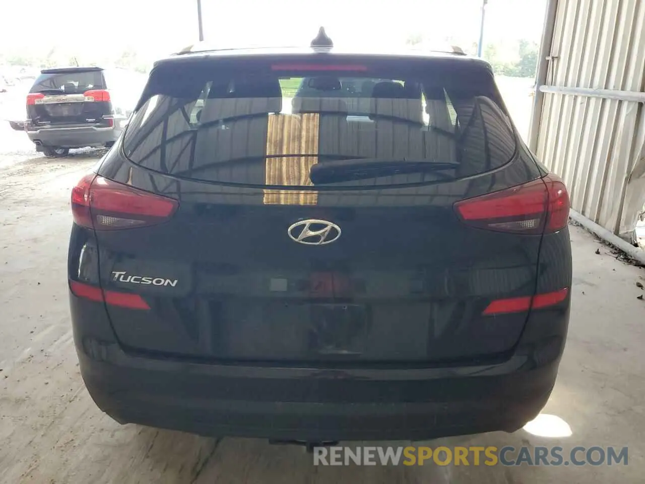 6 Photograph of a damaged car KM8J33A4XLU141844 HYUNDAI TUCSON 2020