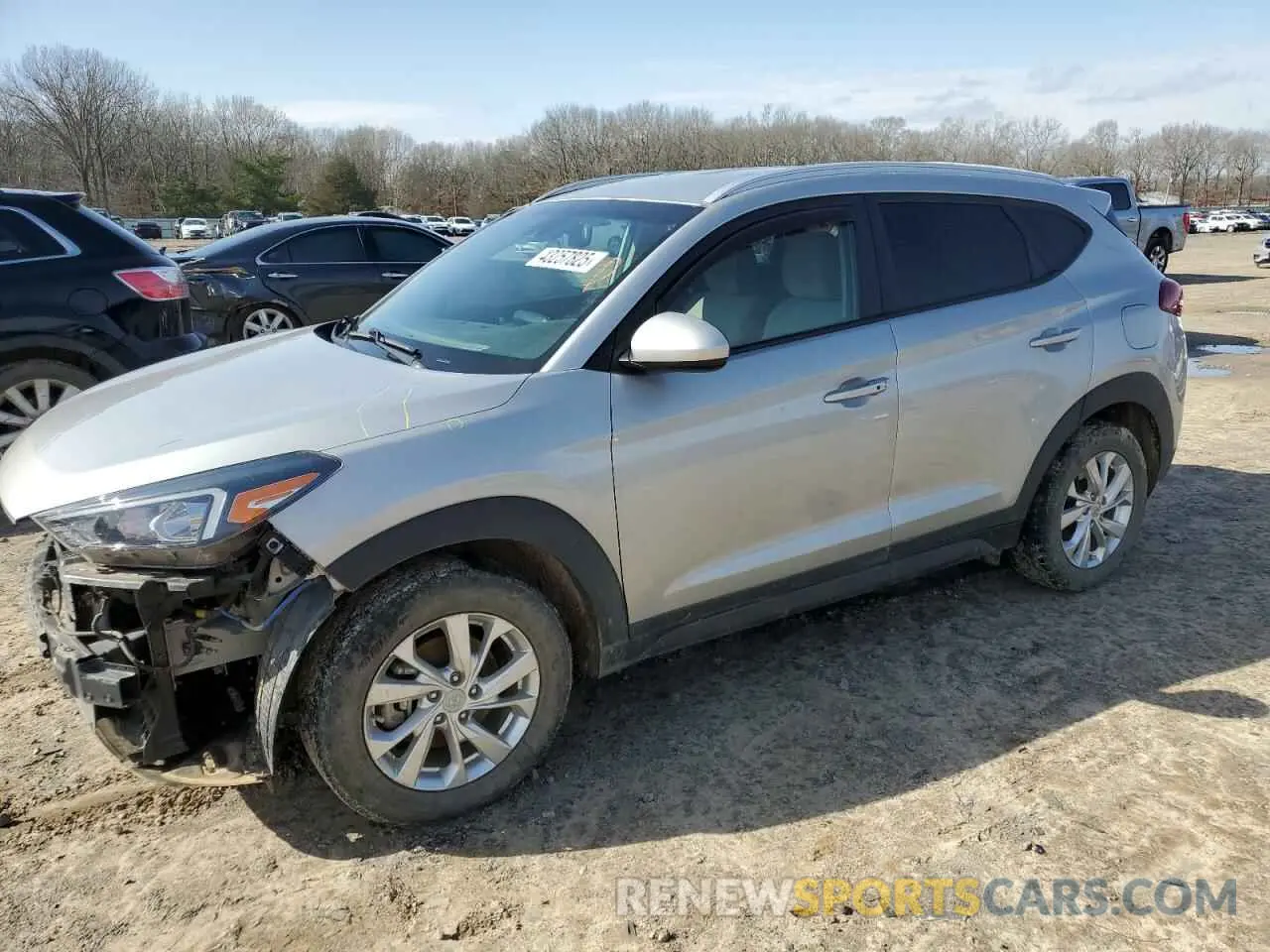 1 Photograph of a damaged car KM8J33A4XLU233956 HYUNDAI TUCSON 2020