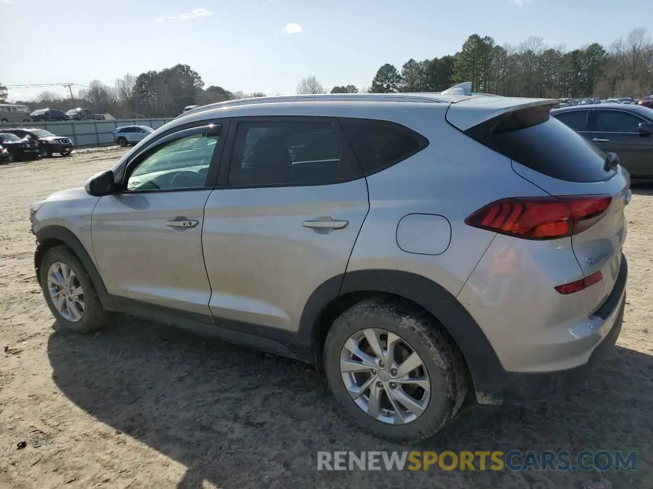 2 Photograph of a damaged car KM8J33A4XLU233956 HYUNDAI TUCSON 2020