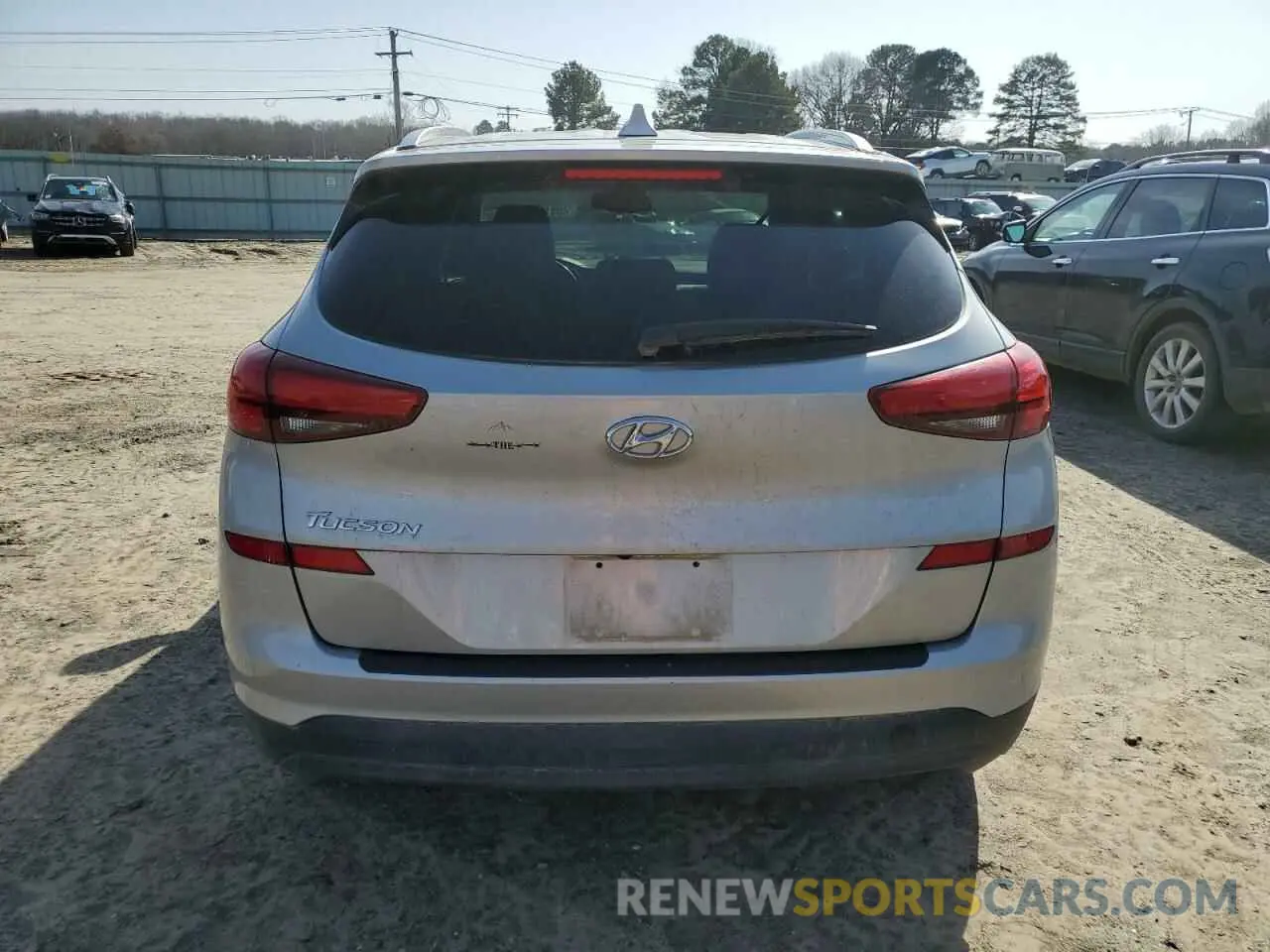 6 Photograph of a damaged car KM8J33A4XLU233956 HYUNDAI TUCSON 2020