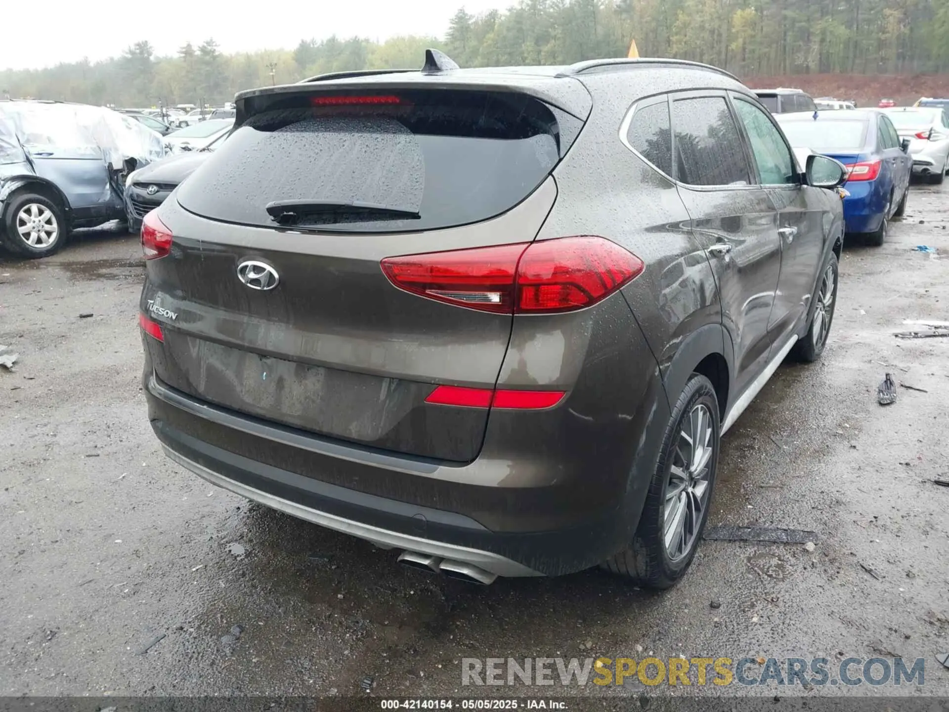 4 Photograph of a damaged car KM8J33AL0LU158207 HYUNDAI TUCSON 2020