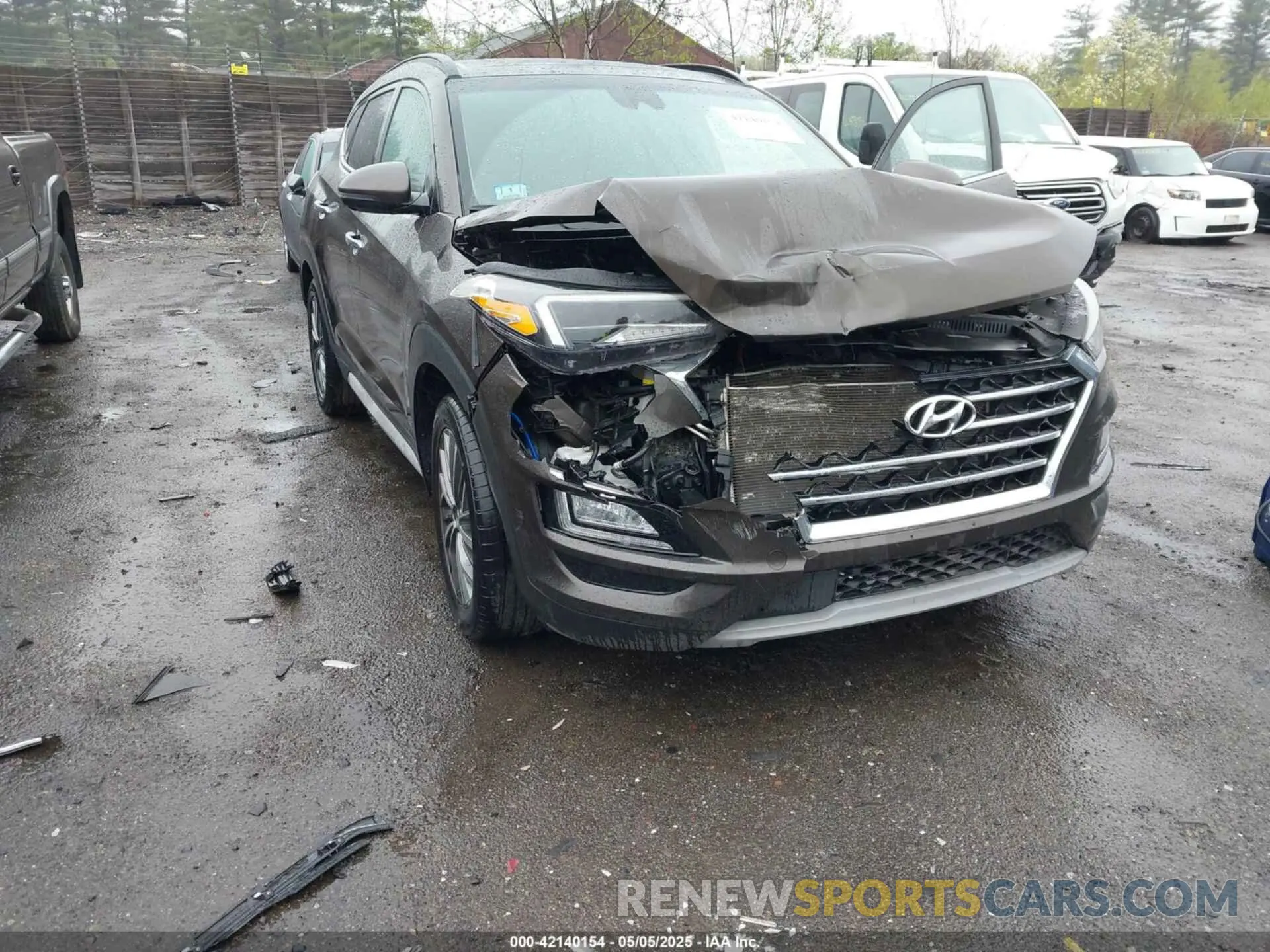 6 Photograph of a damaged car KM8J33AL0LU158207 HYUNDAI TUCSON 2020