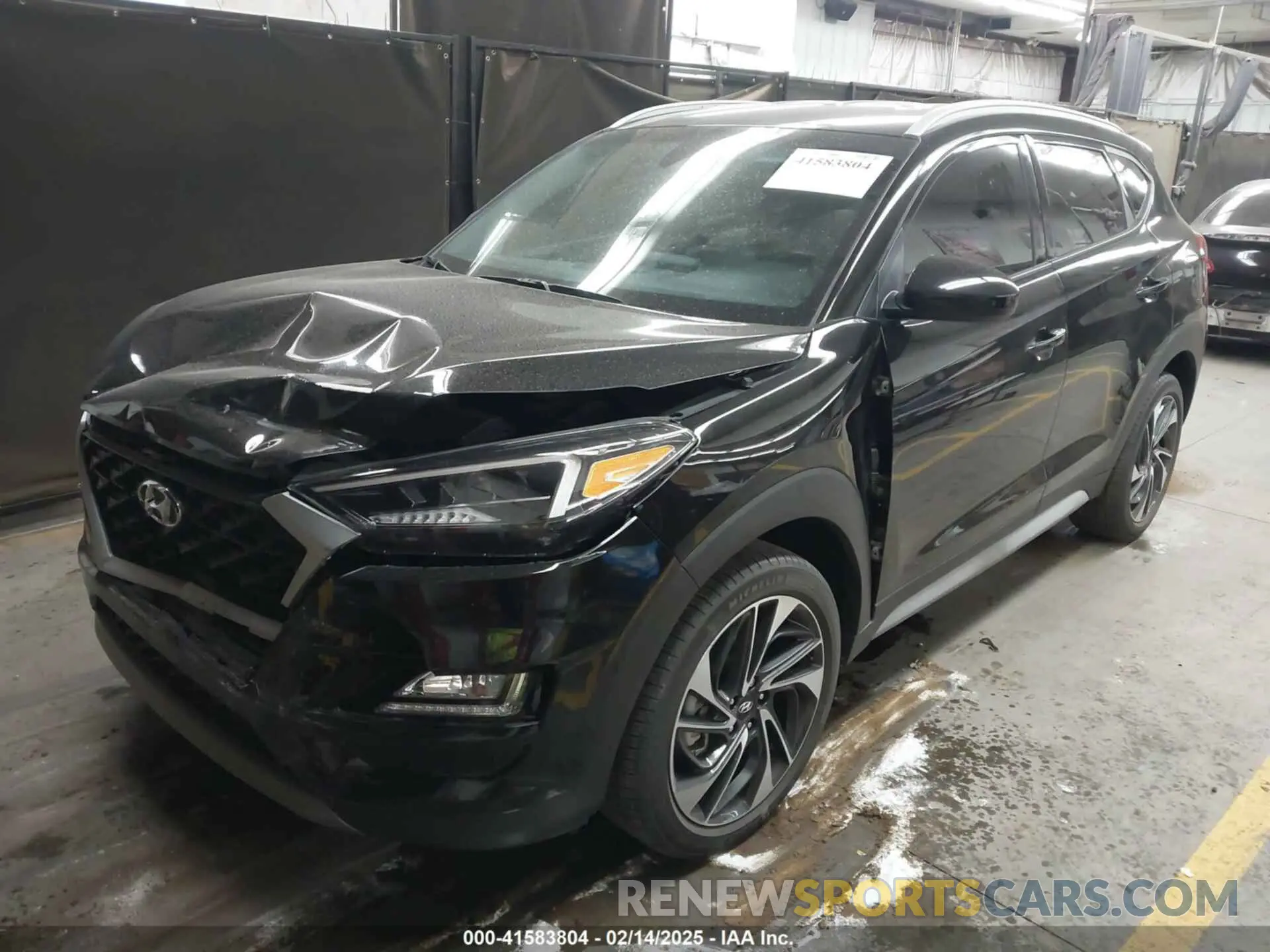 2 Photograph of a damaged car KM8J33AL1LU148513 HYUNDAI TUCSON 2020