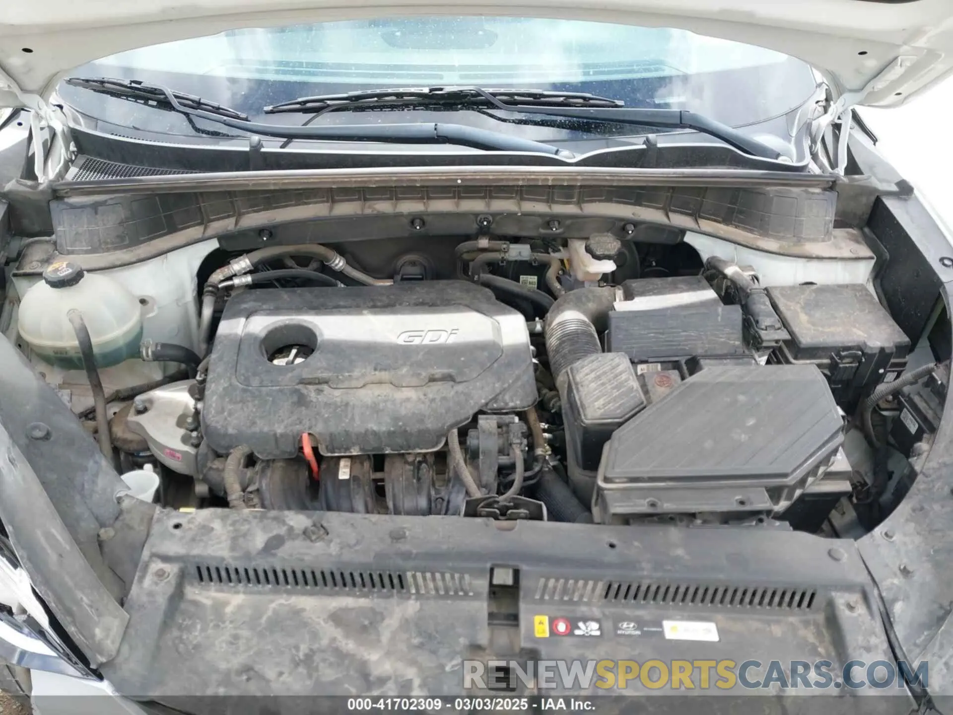 10 Photograph of a damaged car KM8J33AL2LU106402 HYUNDAI TUCSON 2020