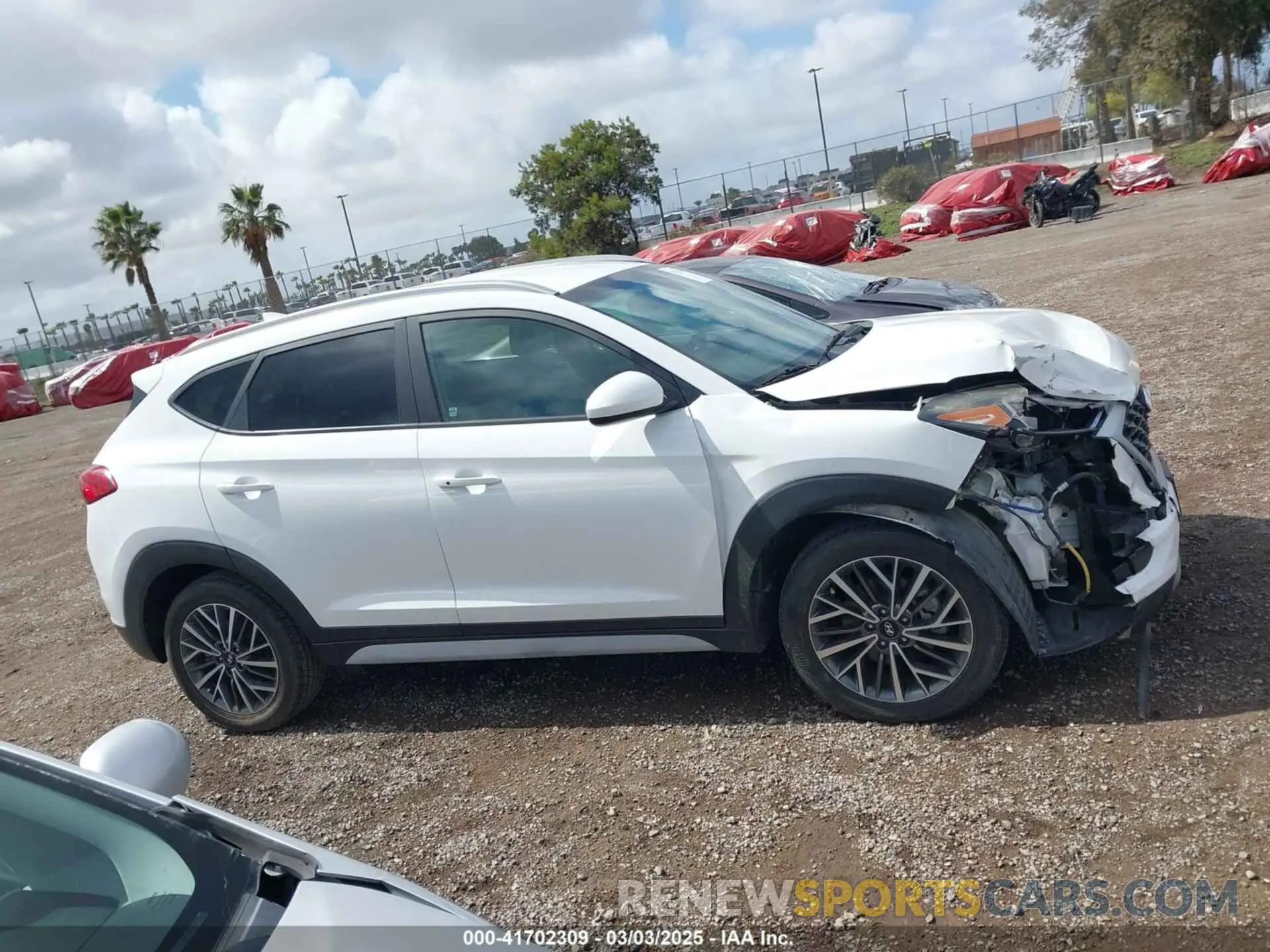 14 Photograph of a damaged car KM8J33AL2LU106402 HYUNDAI TUCSON 2020