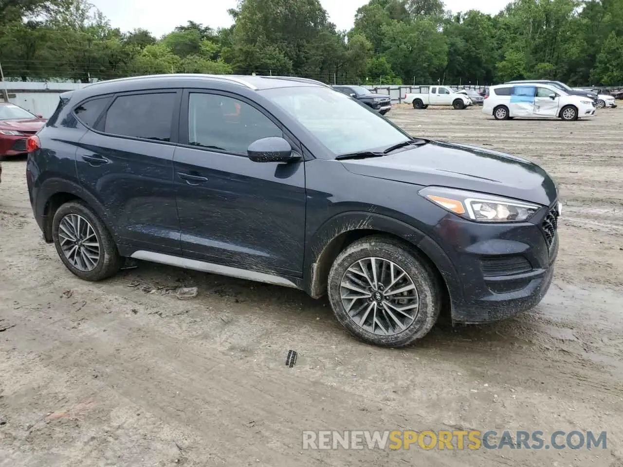 4 Photograph of a damaged car KM8J33AL2LU131025 HYUNDAI TUCSON 2020