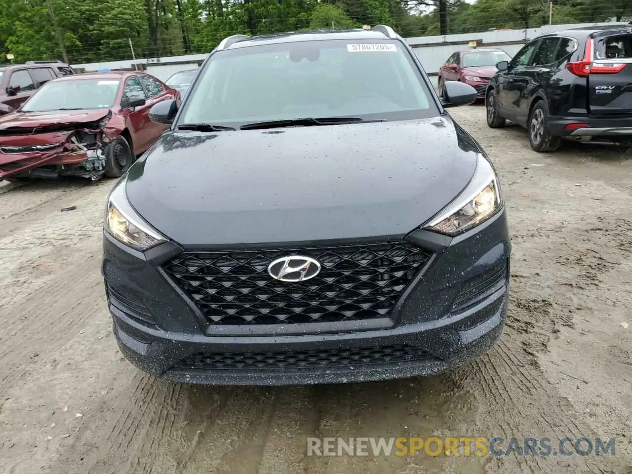 5 Photograph of a damaged car KM8J33AL2LU131025 HYUNDAI TUCSON 2020