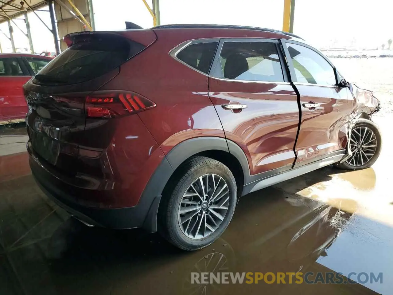3 Photograph of a damaged car KM8J33AL3LU174482 HYUNDAI TUCSON 2020