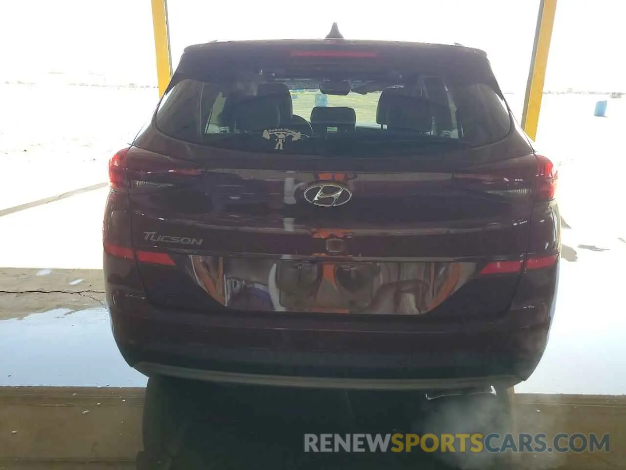 6 Photograph of a damaged car KM8J33AL3LU174482 HYUNDAI TUCSON 2020