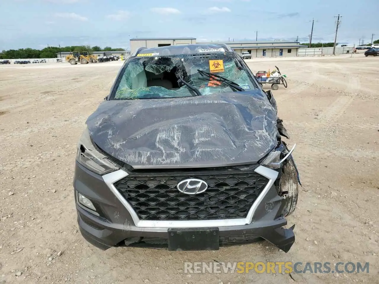 5 Photograph of a damaged car KM8J33AL3LU184350 HYUNDAI TUCSON 2020