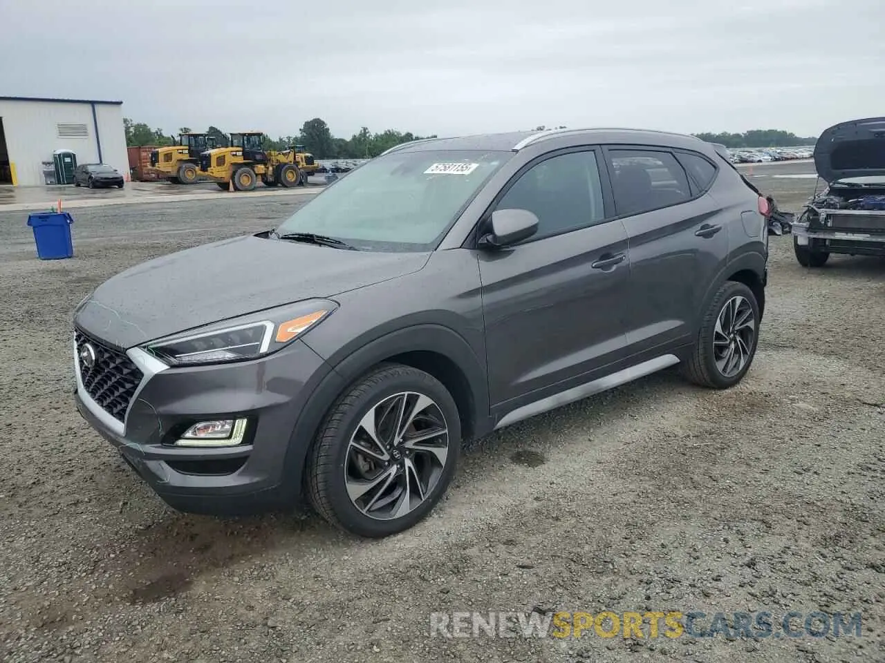 1 Photograph of a damaged car KM8J33AL3LU270497 HYUNDAI TUCSON 2020