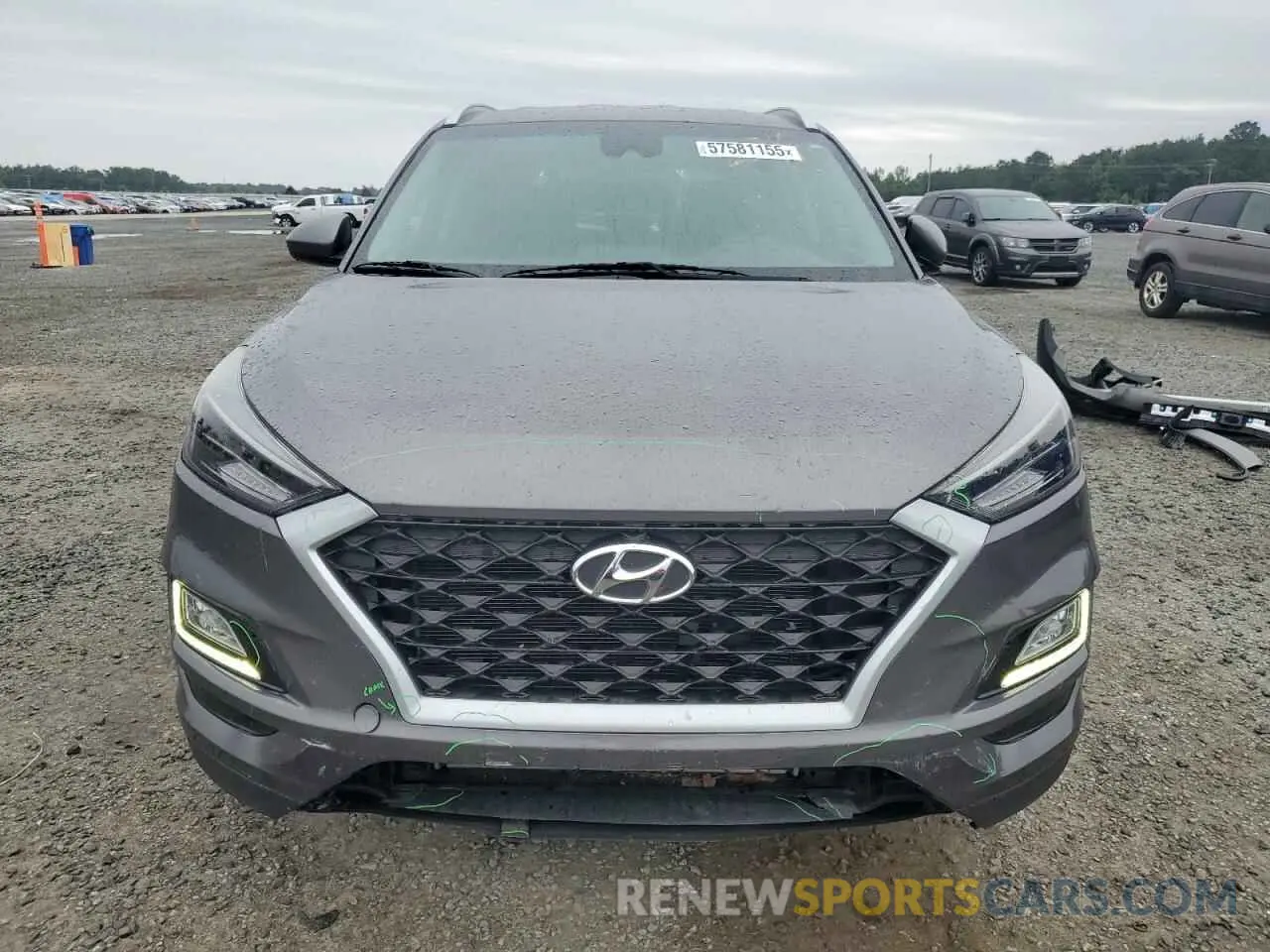 5 Photograph of a damaged car KM8J33AL3LU270497 HYUNDAI TUCSON 2020