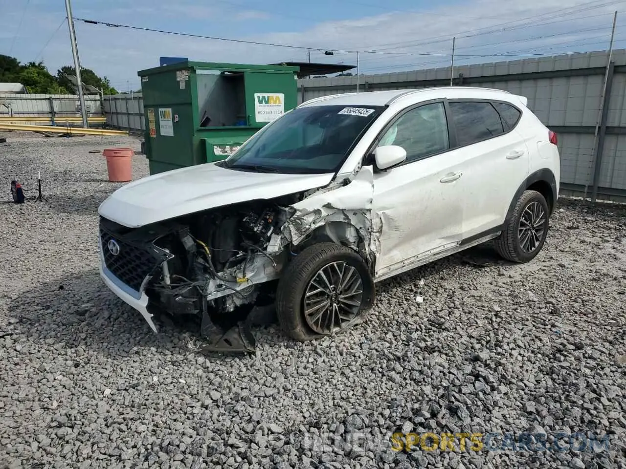 1 Photograph of a damaged car KM8J33AL4LU147792 HYUNDAI TUCSON 2020