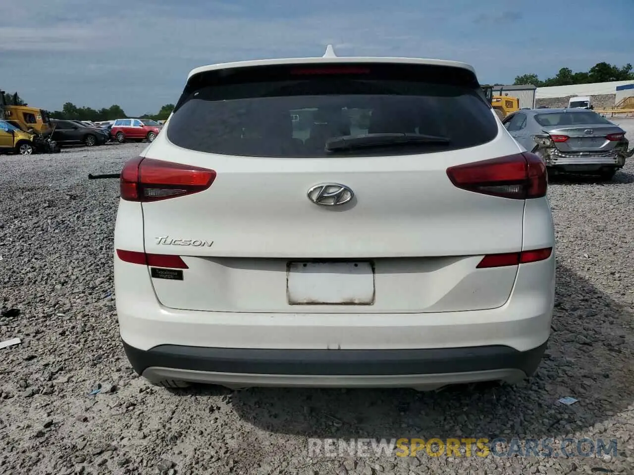 6 Photograph of a damaged car KM8J33AL4LU147792 HYUNDAI TUCSON 2020