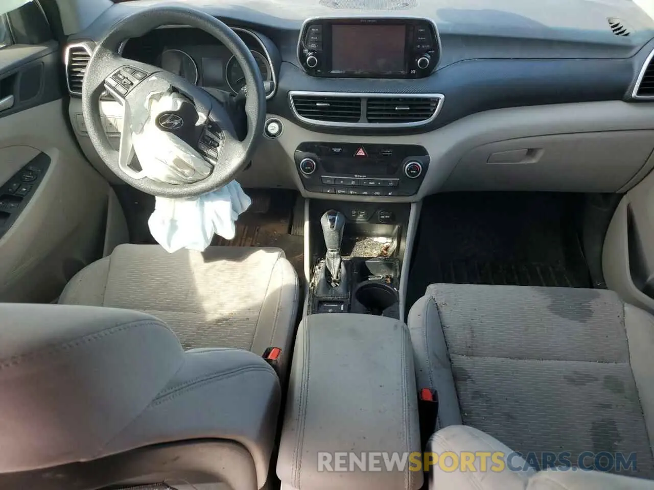 8 Photograph of a damaged car KM8J33AL4LU147792 HYUNDAI TUCSON 2020