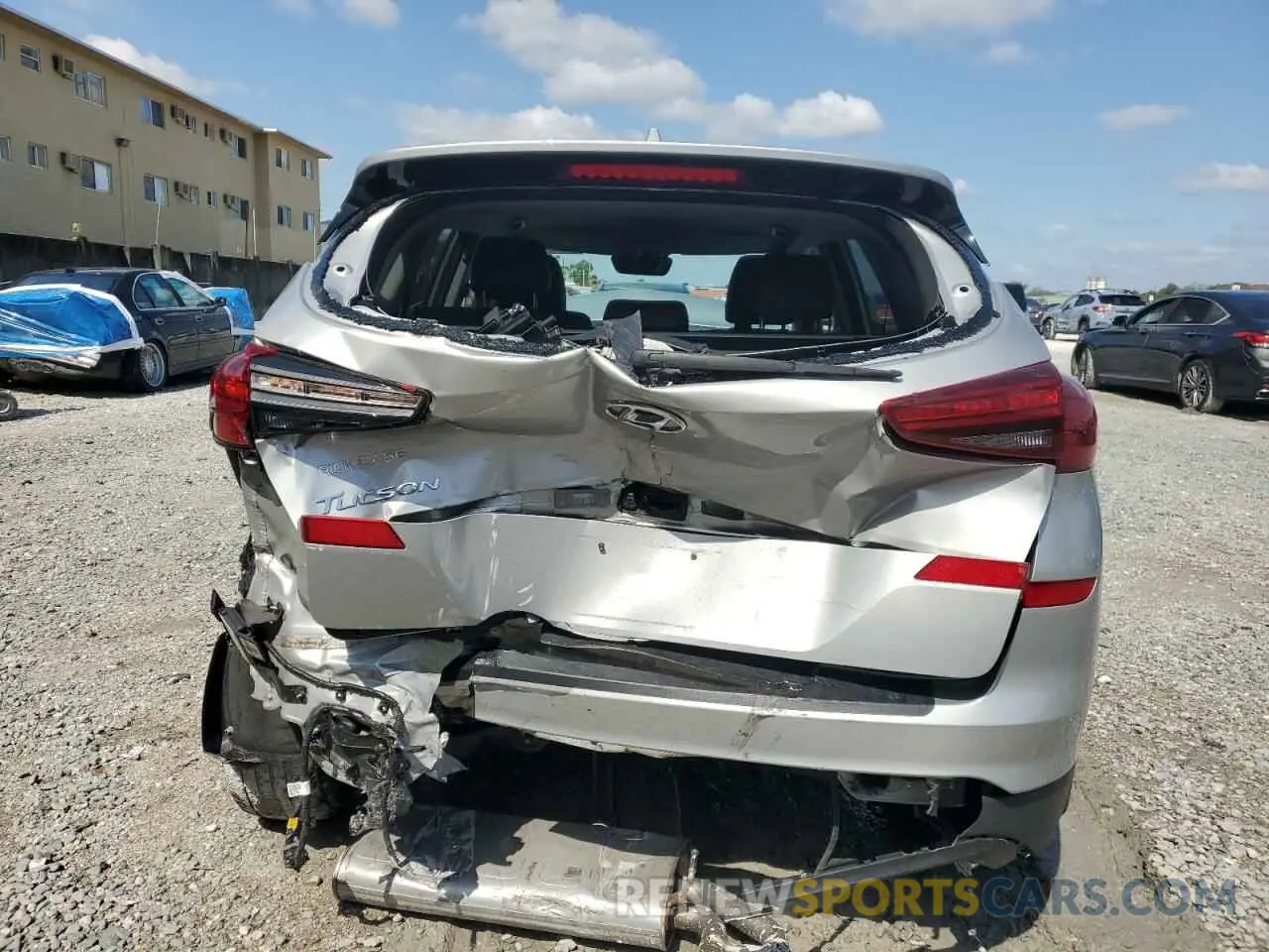 6 Photograph of a damaged car KM8J33AL4LU188312 HYUNDAI TUCSON 2020